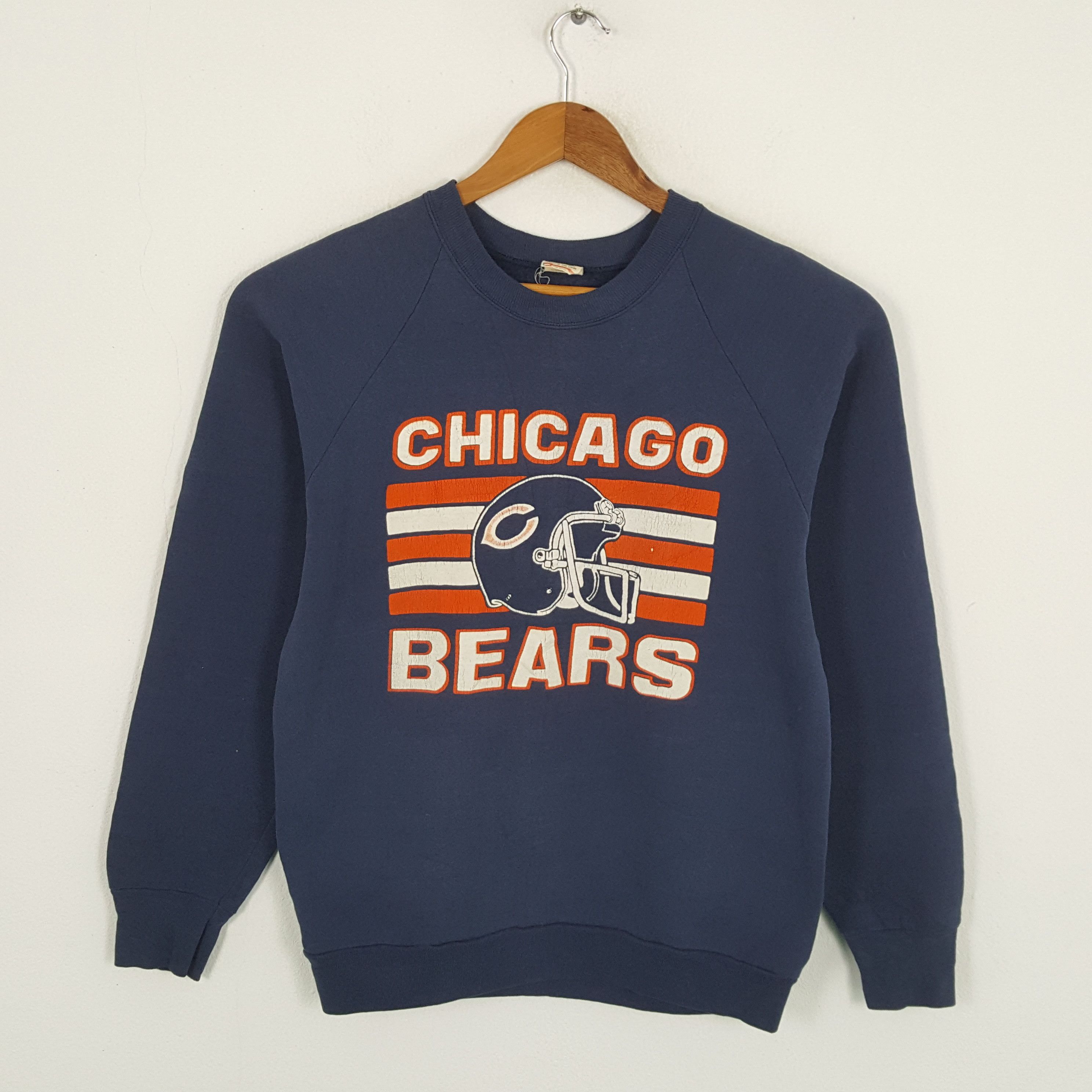 NFL × Vintage Vintage 90's CHICAGO BEARS American Football NFL Sweatshirts Size US M / EU 48-50 / 2 - 1 Thumbnail