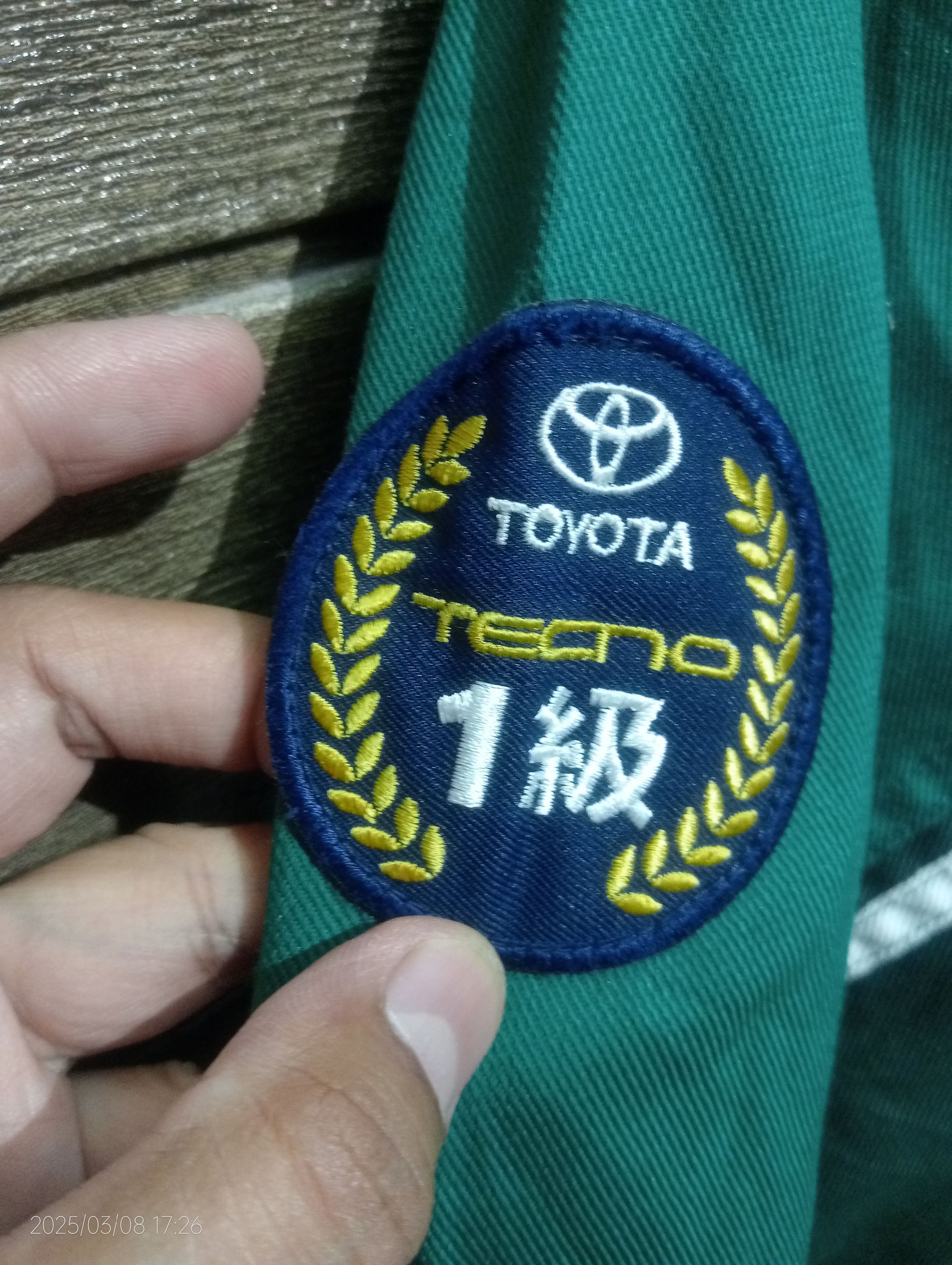 Japanese Brand Vintage '90s Toyota Toyopet Racing Coverall Size US 34 / EU 50 - 10 Thumbnail