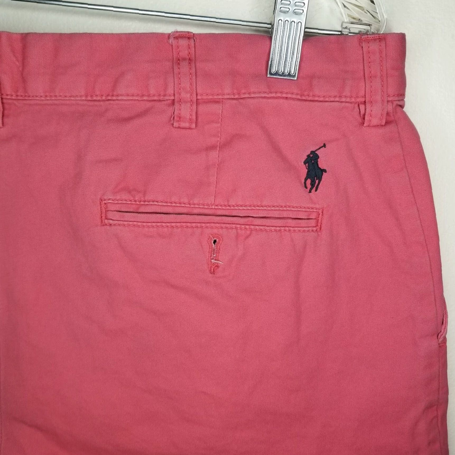 Polo Ralph Lauren Polo Ralph Lauren Shorts Chino Men 34 Red Power Pink Size US S / EU 44-46 / 1 - 6 Thumbnail