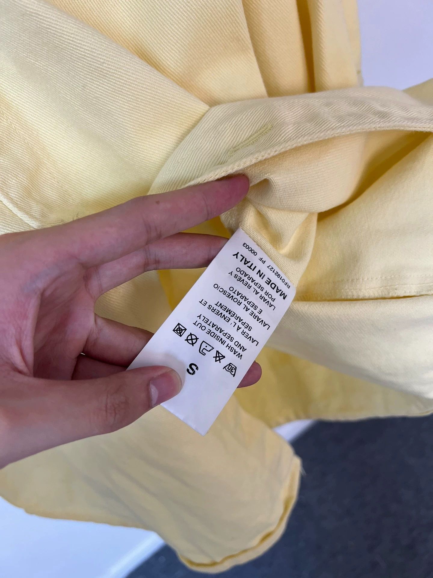 Raf Simons Raf Simons Egg Yolk Patch Shirt Size S Size US S / EU 44-46 / 1 - 6 Thumbnail