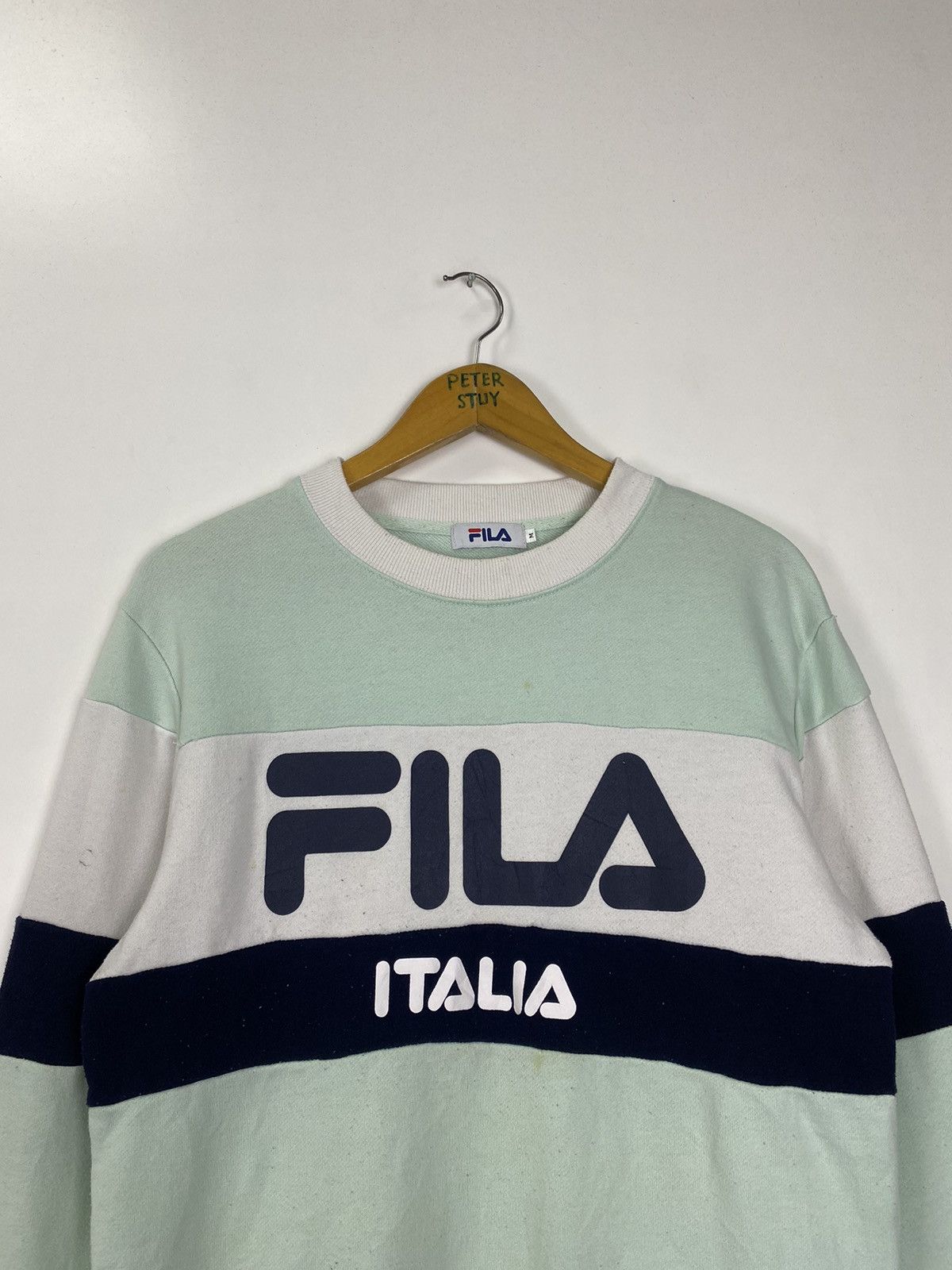 Fila × Vintage Vintage Fila Sweatshirt big logo Size US M / EU 48-50 / 2 - 7 Thumbnail