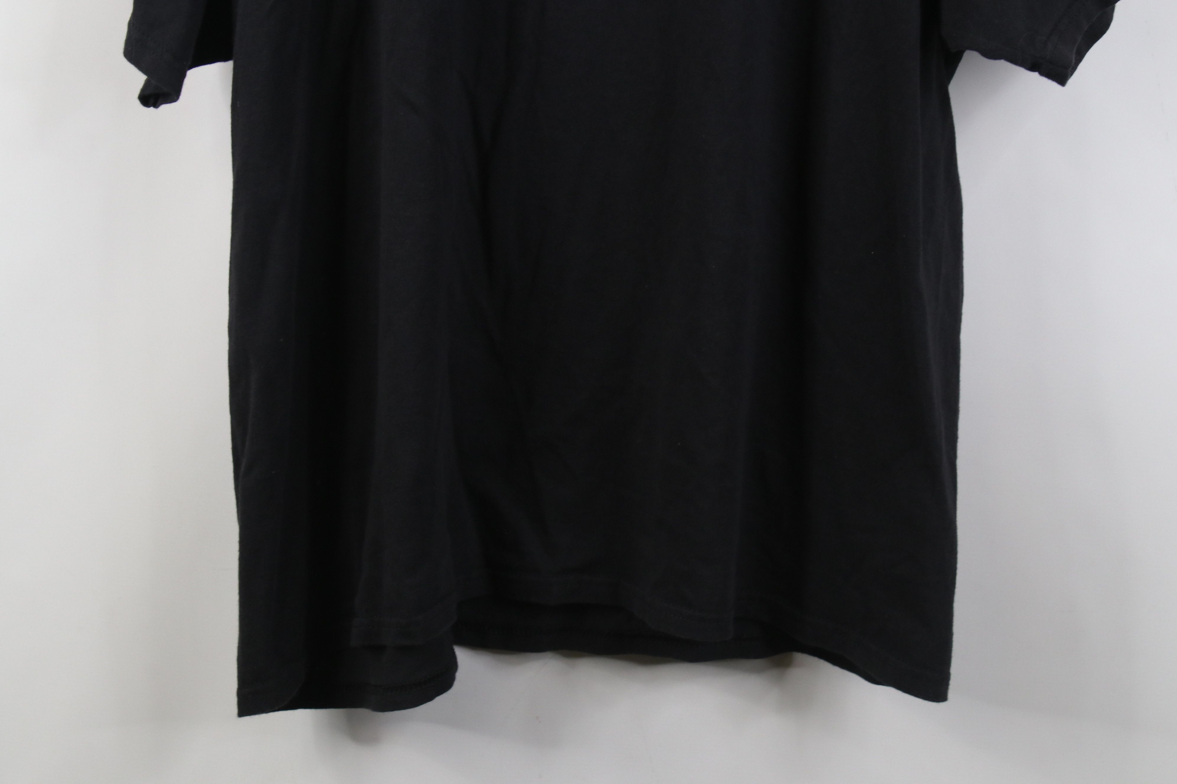 Vintage Vintage 90s Y2K Streetwear Short Sleeve T-Shirt Black Cotton Size US XL / EU 56 / 4 - 10 Thumbnail