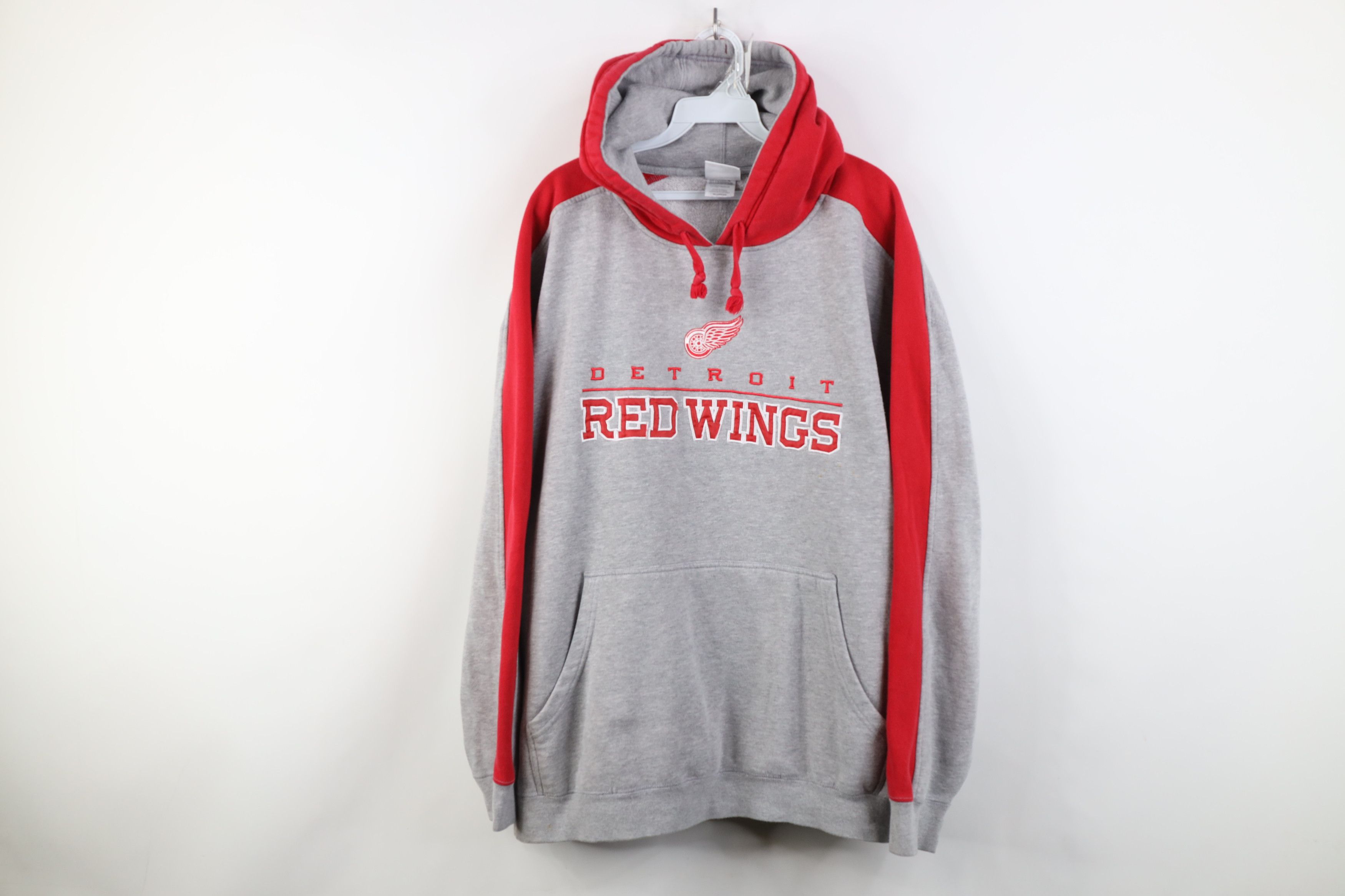 Vintage Vintage Y2K NHL Detroit Red Wings Hockey Hoodie Sweatshirt Size US XXL / EU 58 / 5 - 1 Thumbnail