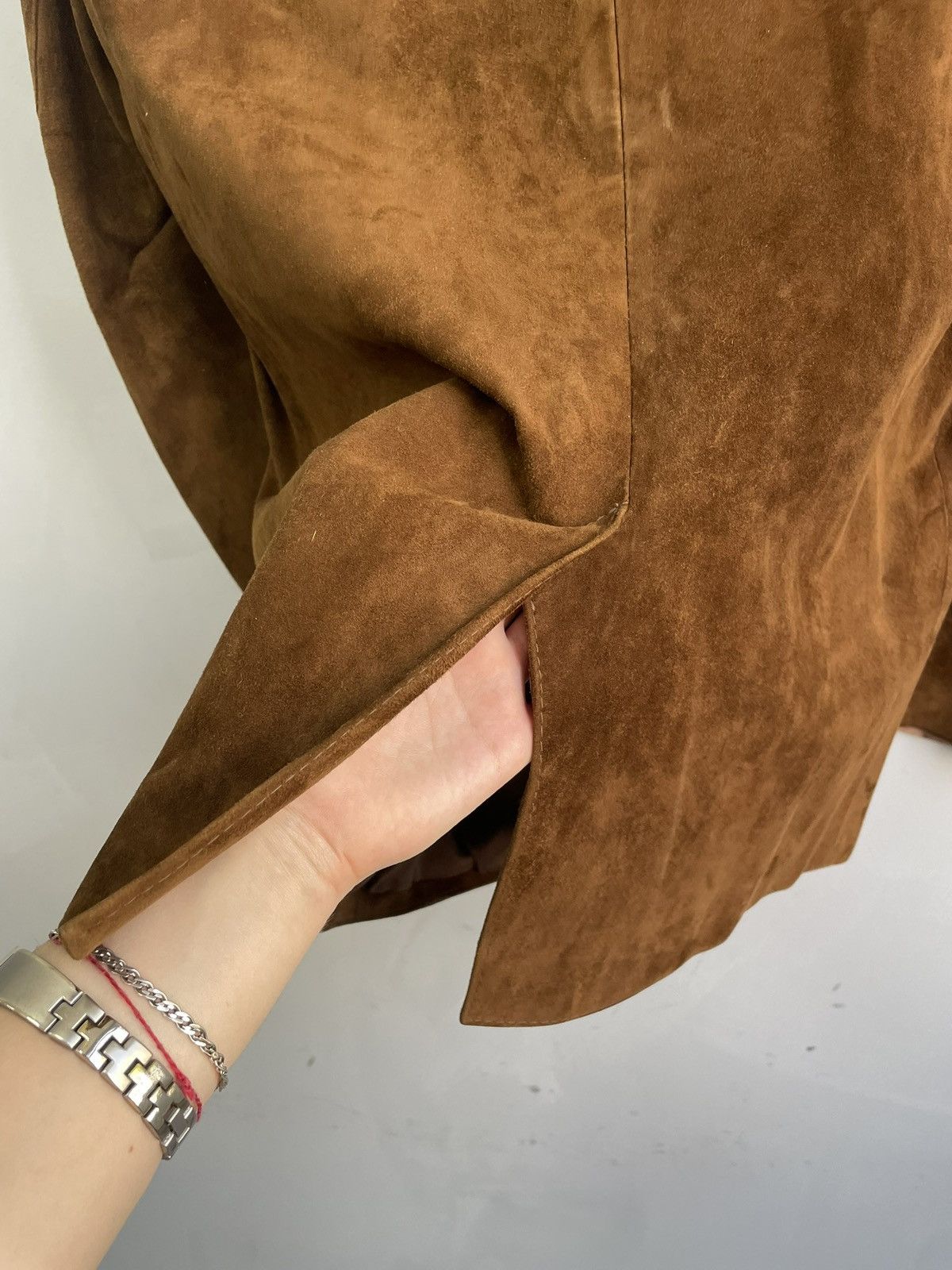 14th Addiction 90s suede leather 14thaddiction style leather blazer jacket Size US M / EU 48-50 / 2 - 15 Thumbnail