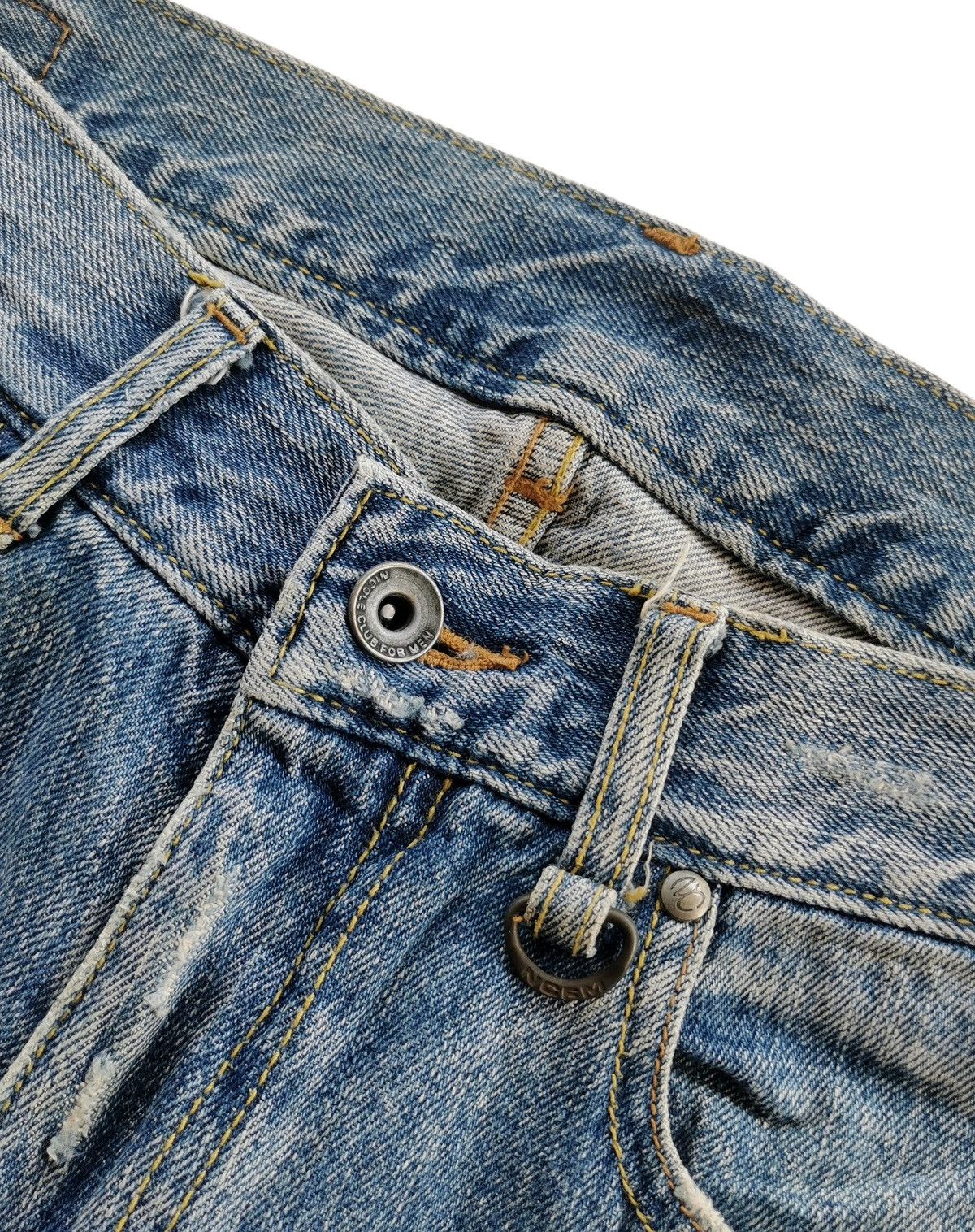 Nicole Club Nicole club for men patchwork denim jeans SIZE 30 - A759 Size US 30 / EU 46 - 7 Thumbnail