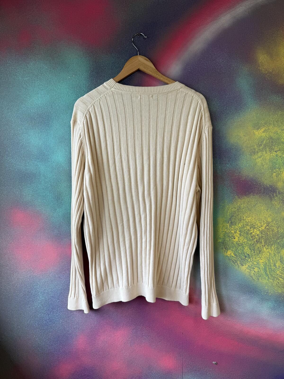 Other Massimo dutti cream ribbed knit jumper Size XL / US 12-14 / IT 48-50 - 6 Thumbnail