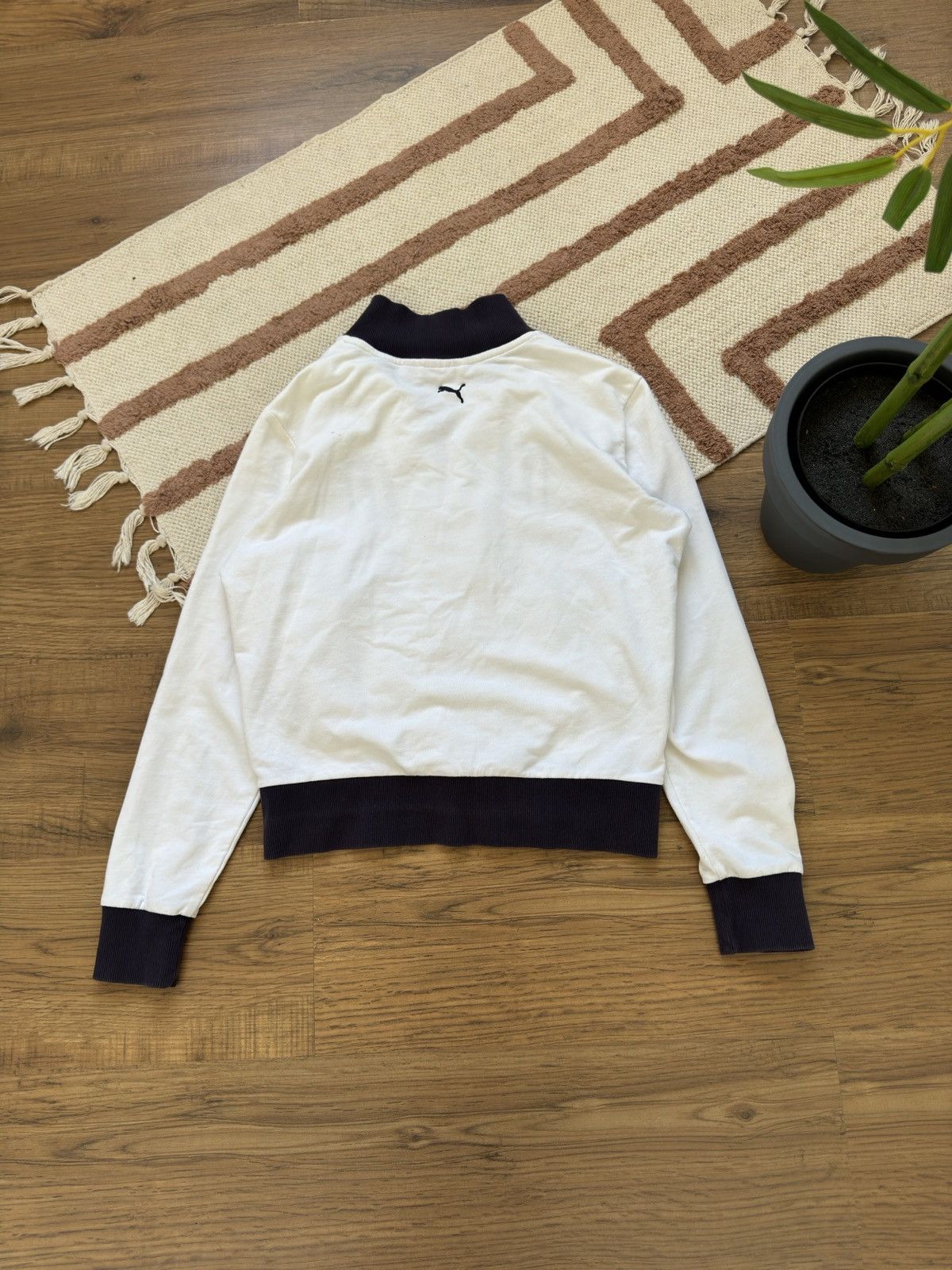 Puma VINTAGE PUMA Y2K 2000s ZIP SWEATSHIRT Size S / US 4 / IT 40 - 7 Thumbnail