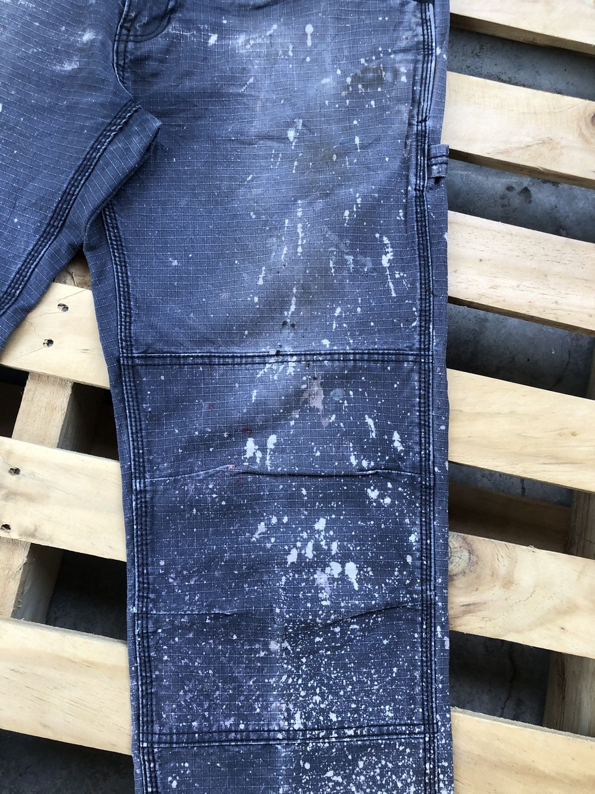 Carhartt × Japanese Brand × Vintage Vintage Ridgecut Toughwear Acid Wash Carpenter Pants Size US 34 / EU 50 - 6 Thumbnail