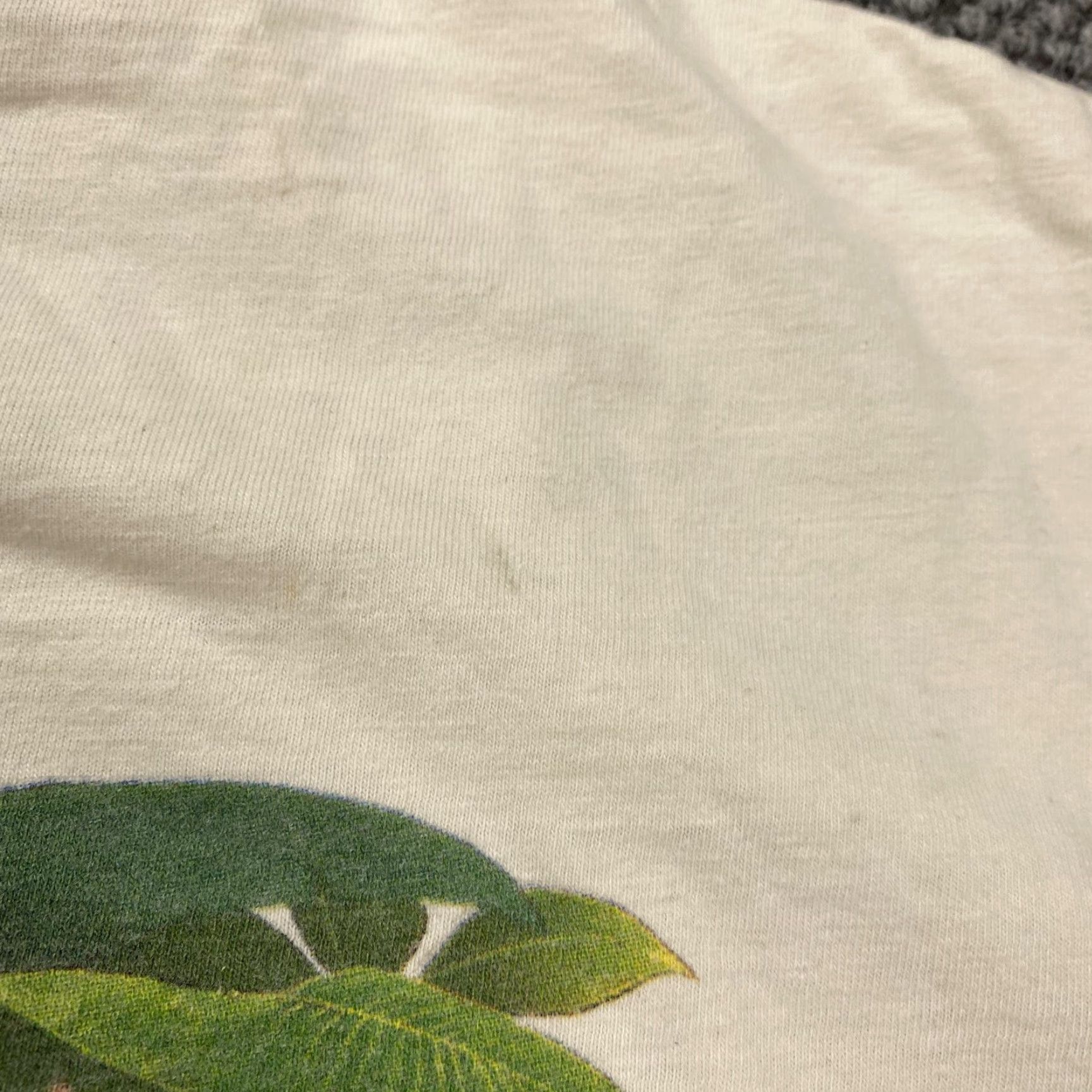 Vintage VINTAGE One Planet Shirt Mens Large Ivory 90s Animals Nature Graphic Print Cotton Jersey Crew Neck Short Sleeve T-Shirt Mens Size US L / EU 52-54 / 3 - 7 Thumbnail