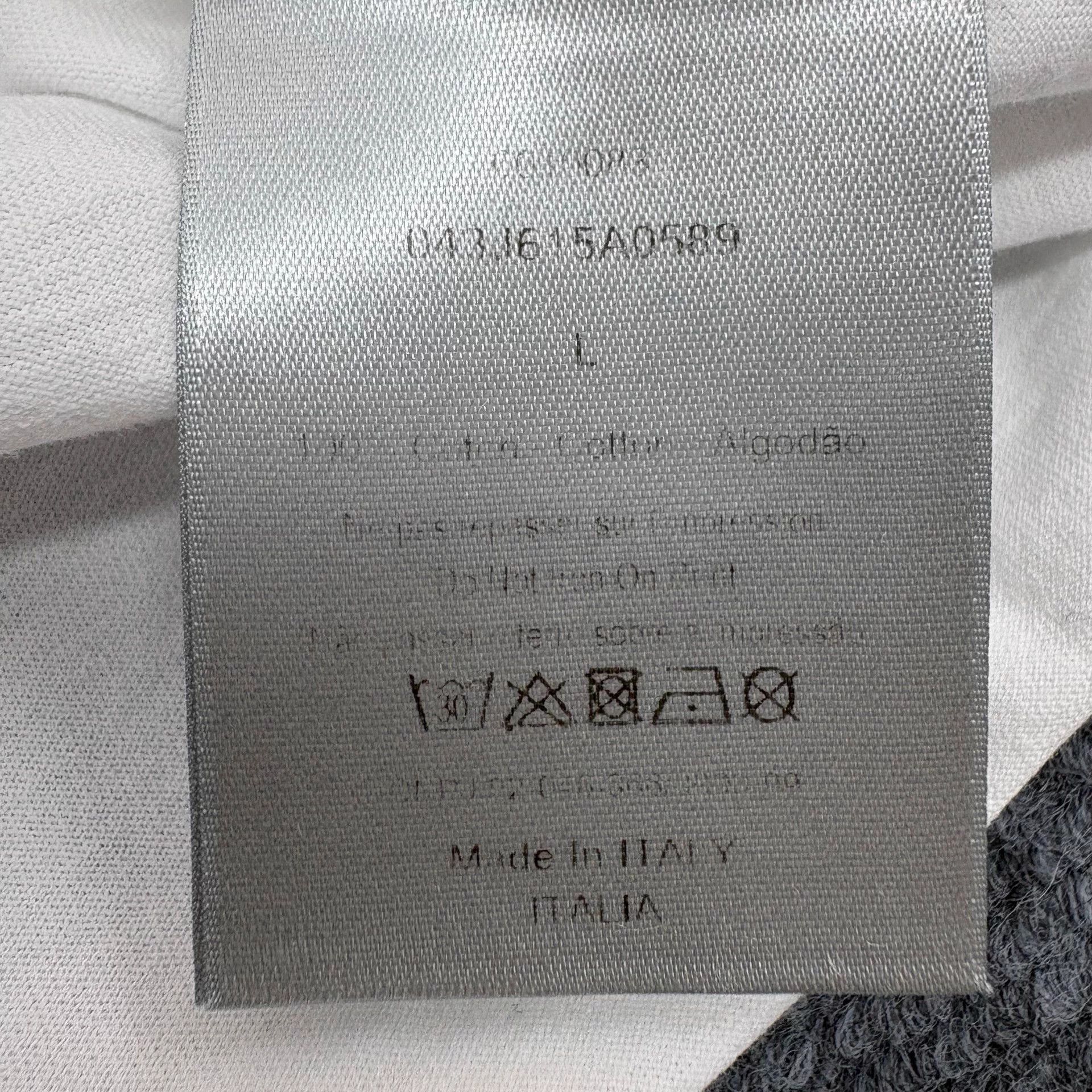 Dior Dior Atelier White Logo T-shirt L Size US L / EU 52-54 / 3 - 7 Thumbnail