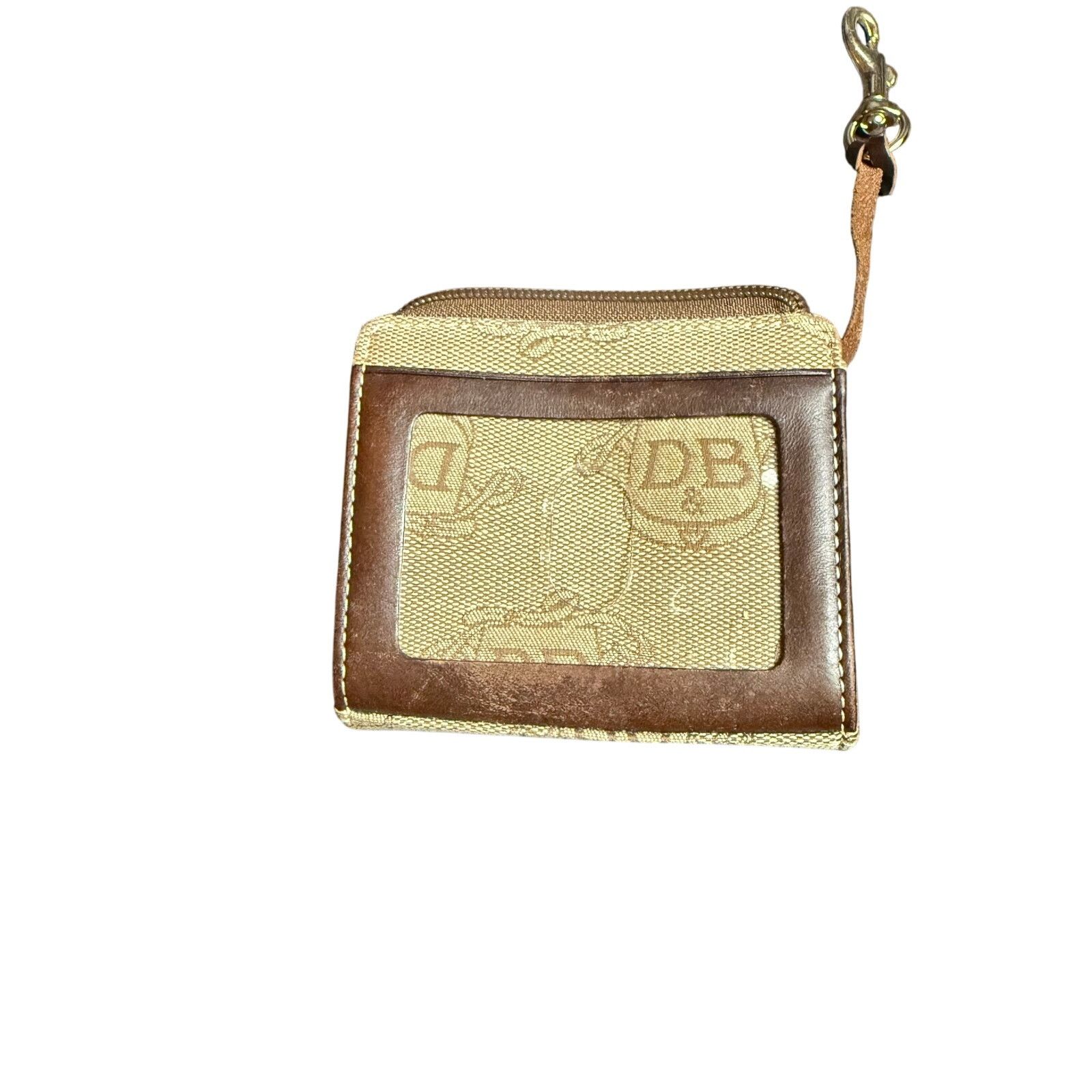 Dooney & Bourke Dooney & Bourke Monogram Tote Shoulder Bag w Coin PurLeather Size ONE SIZE - 14 Thumbnail