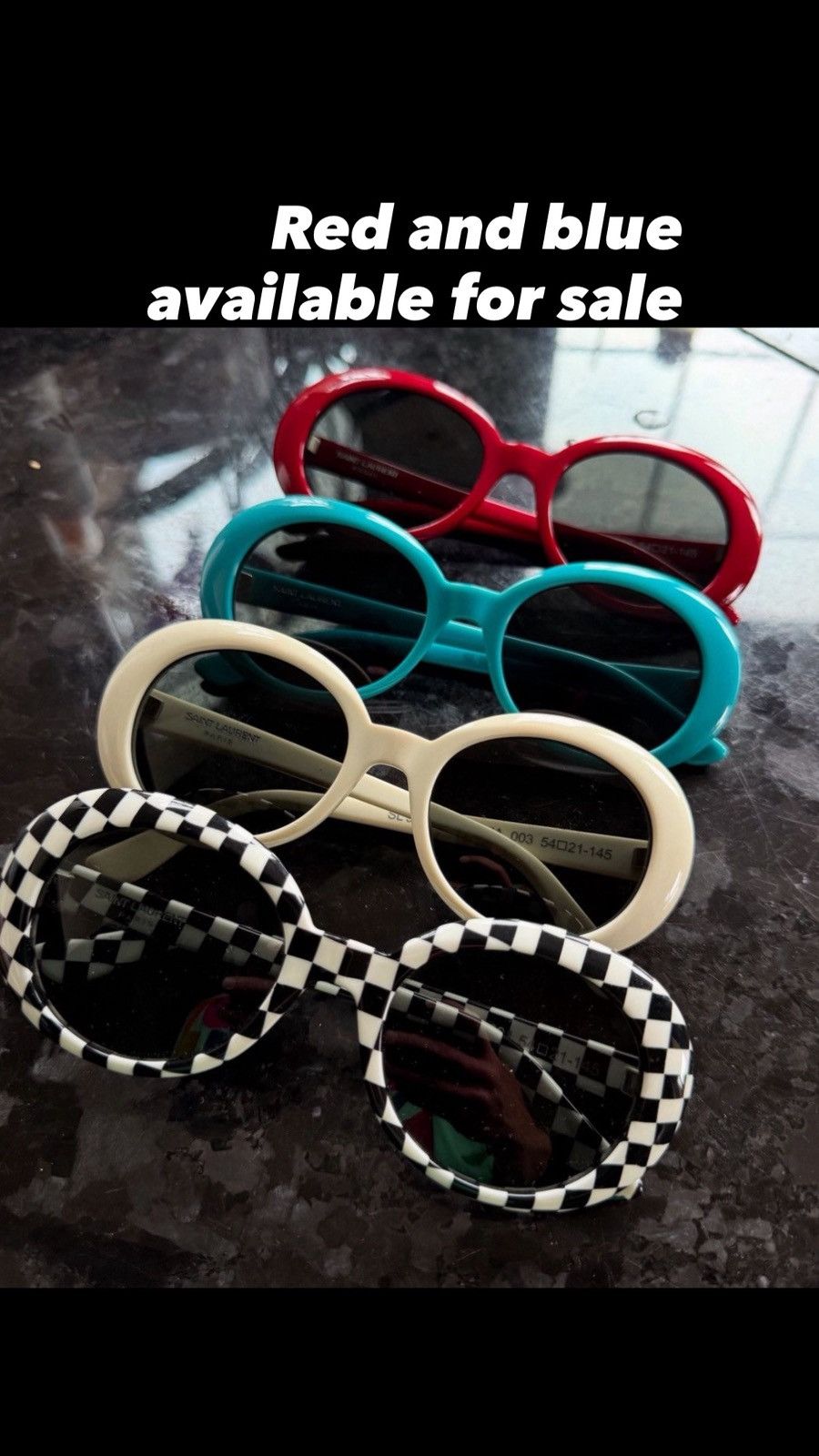 SS16 Saint Laurent surf sound sunglasses Hedi Slimane SL98