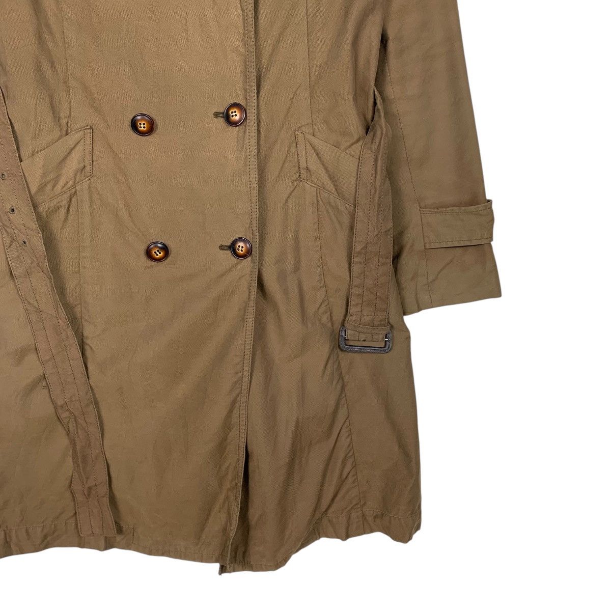 Japanese Brand Japanese Brand Nombre Impair Double Breasted Trench Coat Size S / US 4 / IT 40 - 4 Thumbnail