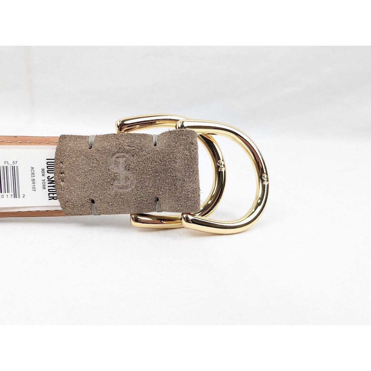 Todd Snyder o1rshd1 CC20 Size: 34 / Classic Dress Belt in Brown Size 34 - 4 Thumbnail