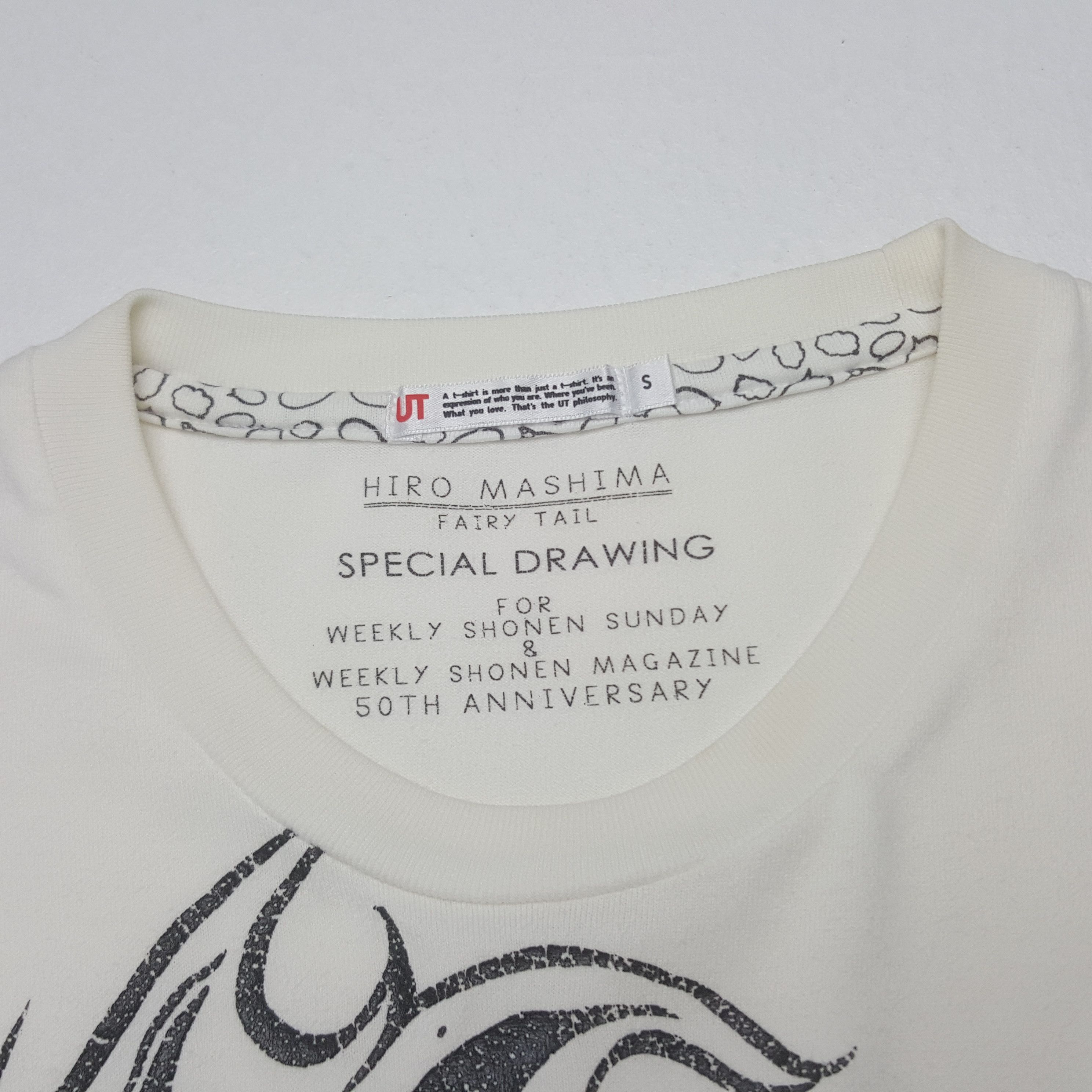 Uniqlo Vintage Hiro Mashima Fairy Tail Anime Tshirt C319N19 Size US XS / EU 42 / 0 - 4 Thumbnail