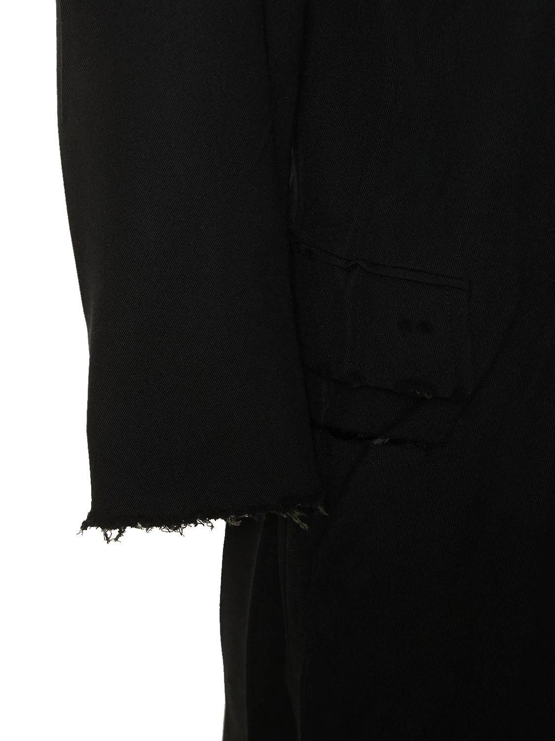 Balenciaga o1bcso1str0924 DIY Coat in Black Size XS / US 0-2 / IT 36-38 - 4 Thumbnail
