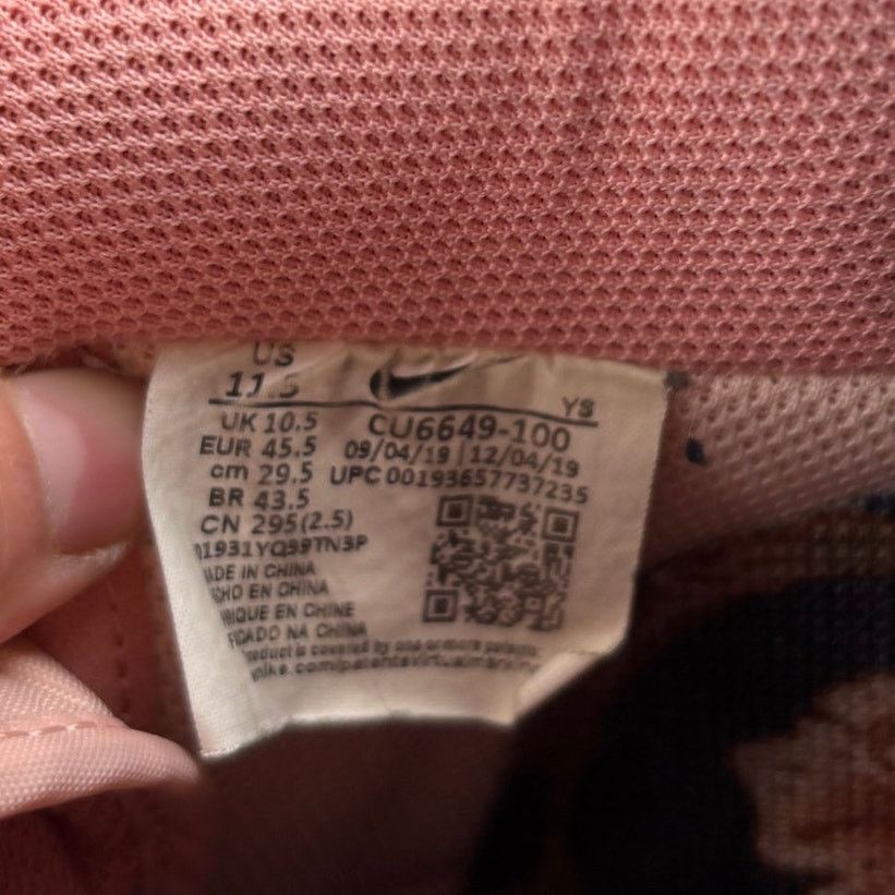 Nike Nike Air Force 1 Low Peach Pack Pink Quartz Sneakers 11.5 Size US 11.5 / EU 44-45 - 9 Thumbnail