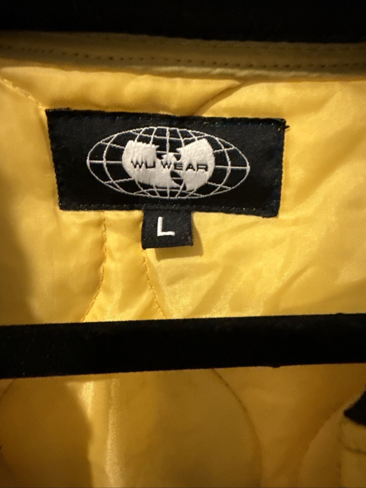 Wu-Tang Clan Original Wu Wear Black and Yellow jacket Size US L / EU 52-54 / 3 - 3 Thumbnail