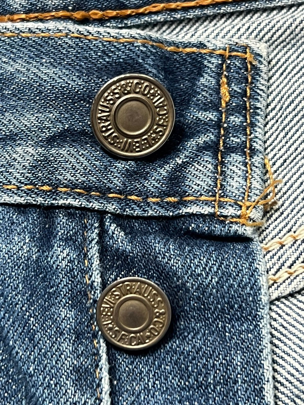 Levi's Vintage 90s Levi’s 501 Japan - Faded Wash Jeans Size US 31 - 13 Thumbnail