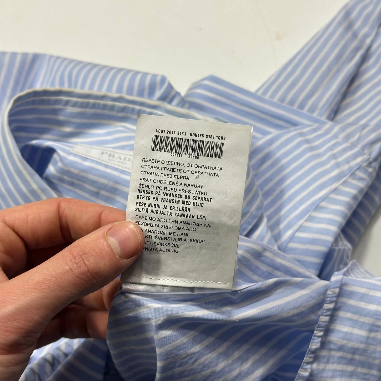 Prada Prada SS18 James Jean Comic Print Striped Shirt - S/M Size US S / EU 44-46 / 1 - 8 Thumbnail