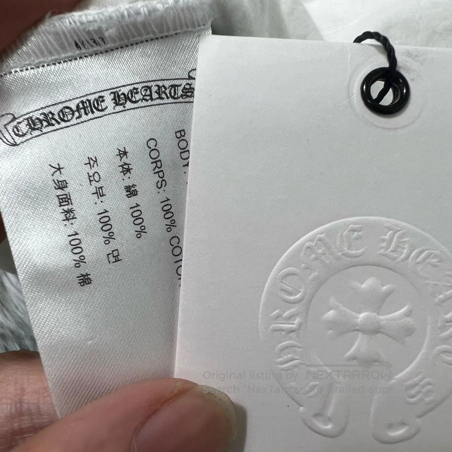 Chrome Hearts Chrome Hearts Sanskrit Long Sleeve. Size US L / EU 52-54 / 3 - 4 Thumbnail