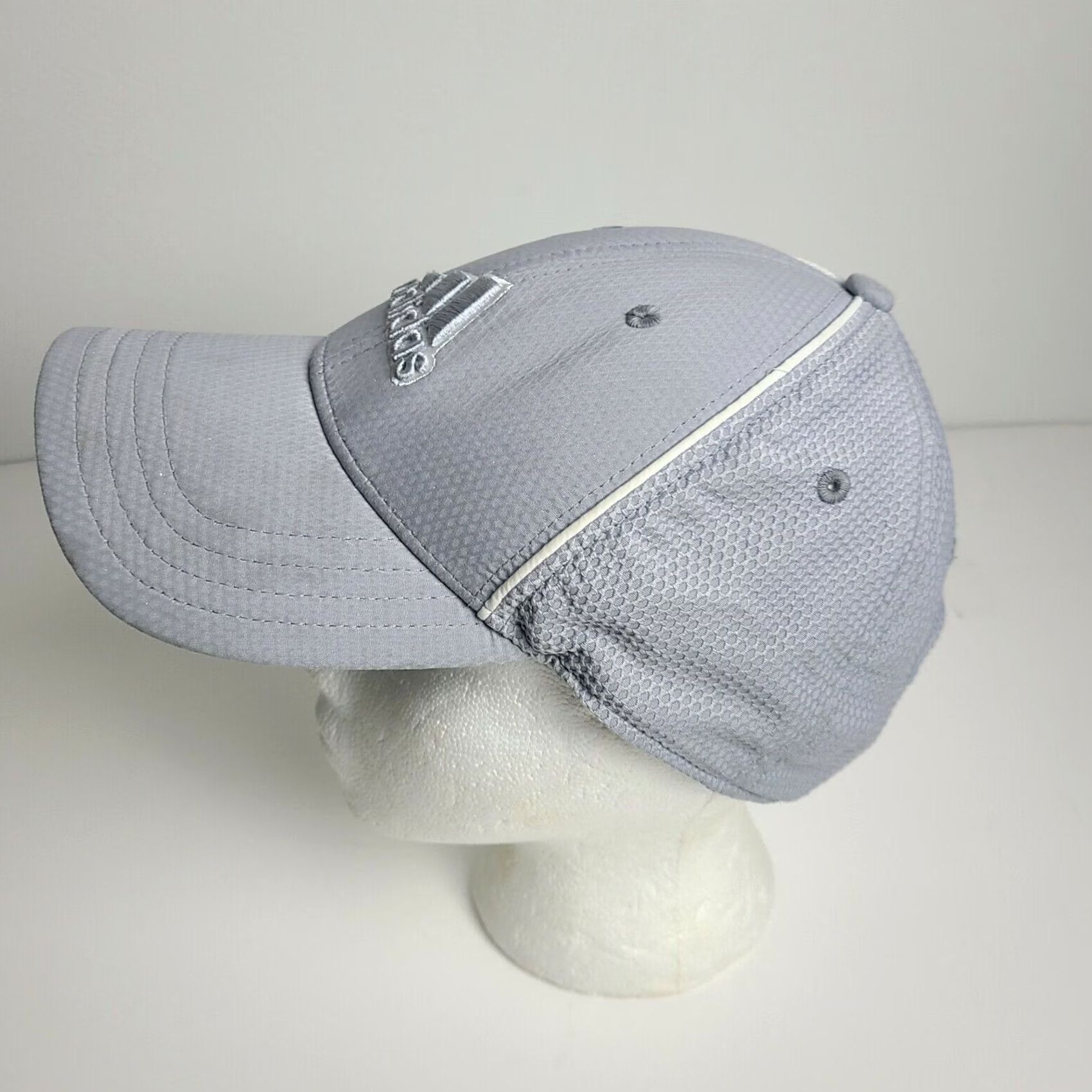 Adidas Adidas Adizero Adjustable Strap Gray Hat Mens One Size Size ONE SIZE - 3 Thumbnail
