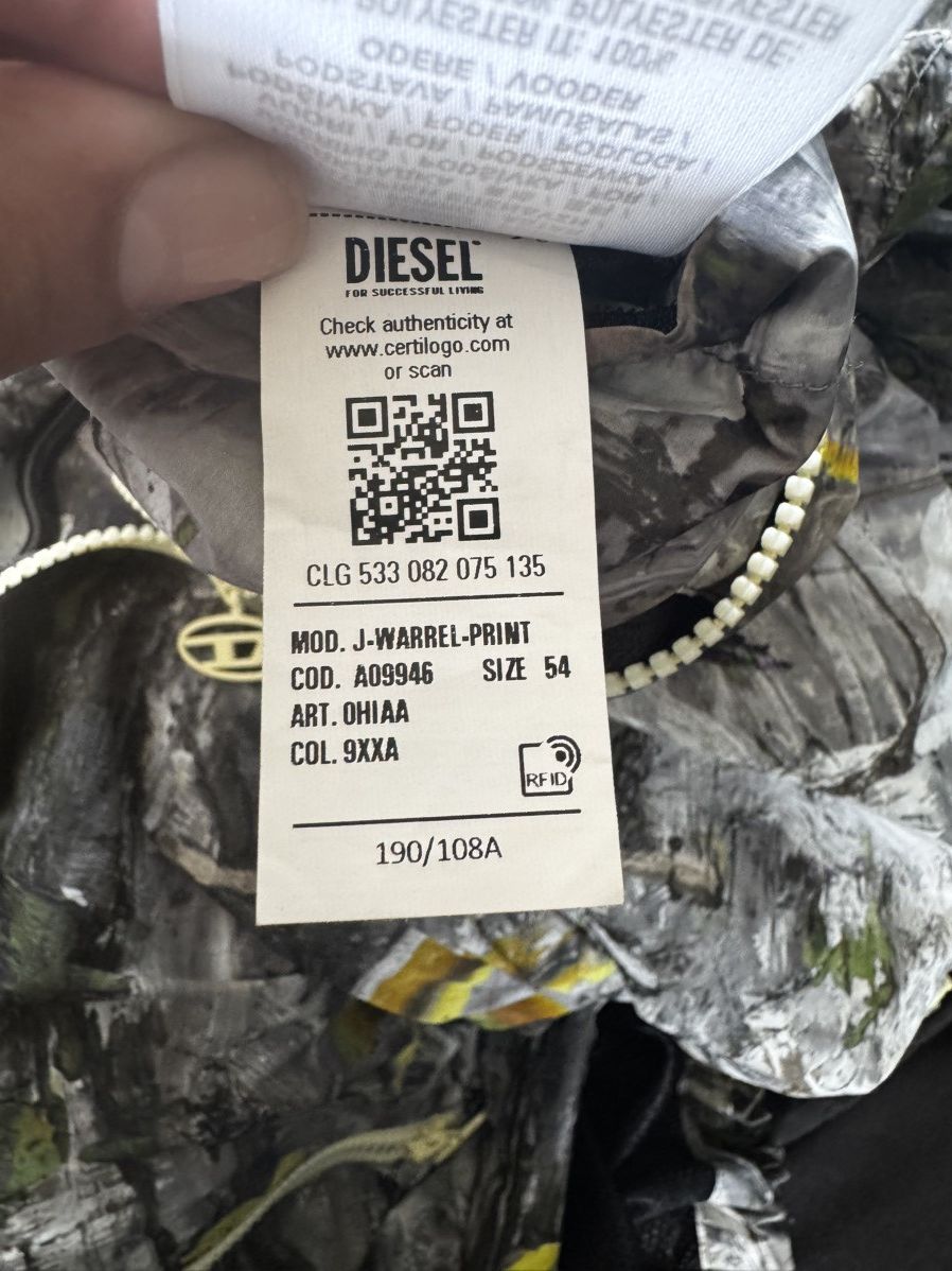 Diesel Diesel Marble Camo Jacket Size US L / EU 52-54 / 3 - 6 Thumbnail