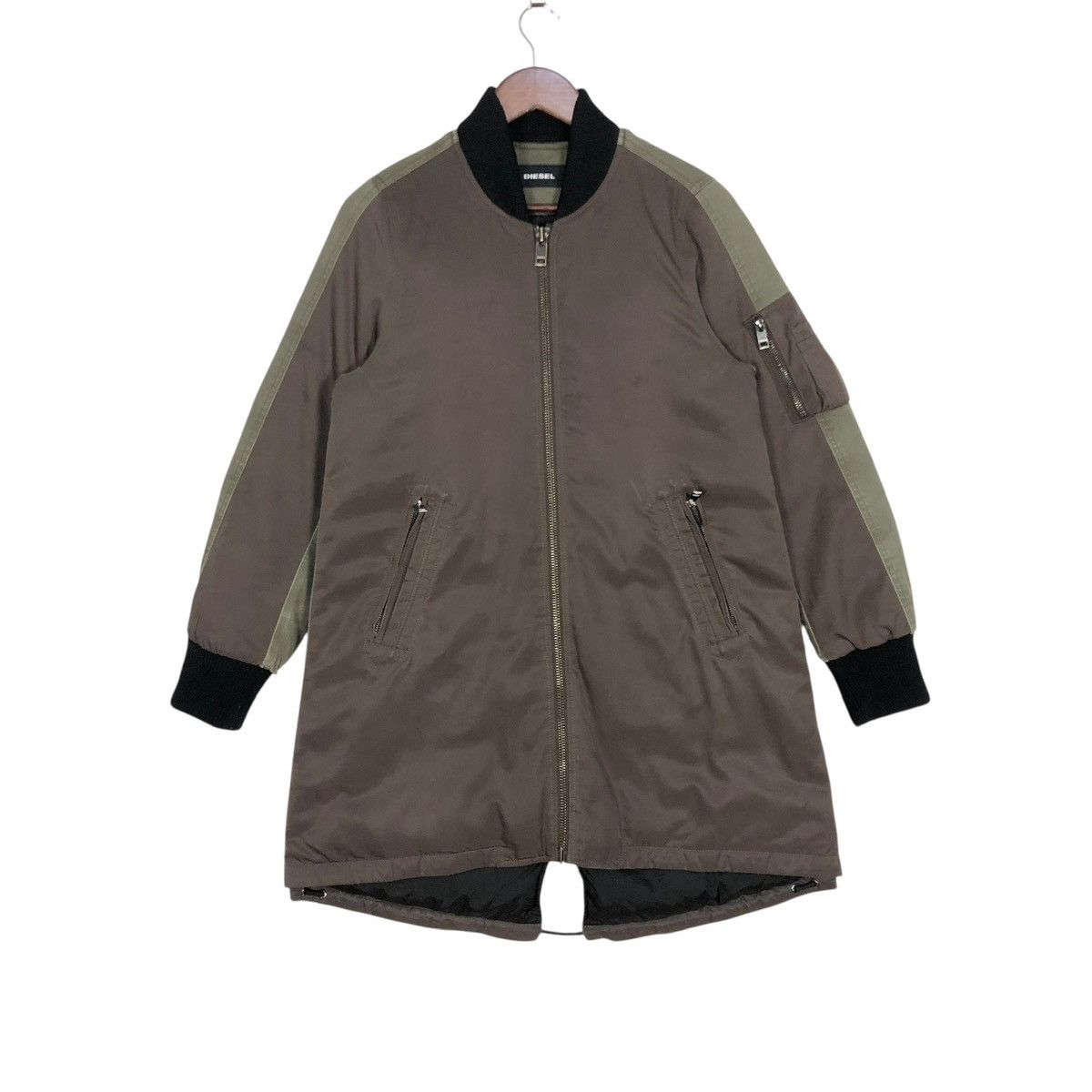 Diesel Vintage Diesel Down Parka Jacket Unisex Zipp Up Size S Size S / US 4 / IT 40 - 5 Thumbnail