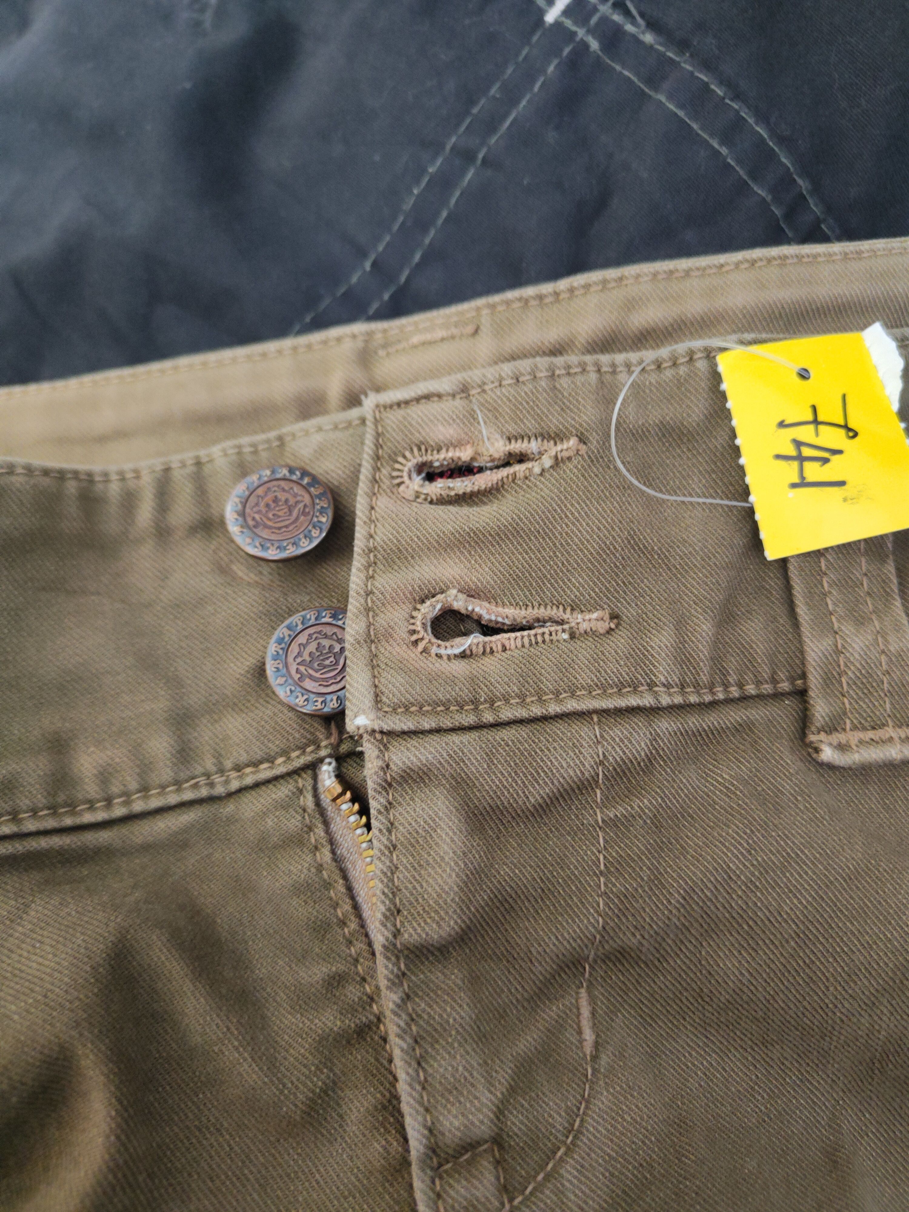 Japanese Brand DL Nudist Jean Brown Multipocket Tactical Cargo Pants #741 Size 28" / US 6 / IT 42 - 12 Thumbnail