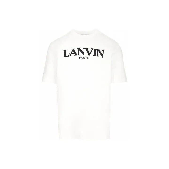 Lanvin Lanvin SS22 Printed Letter Short Sleeve T-Shirt -2508 Size US L / EU 52-54 / 3 - 1 Thumbnail