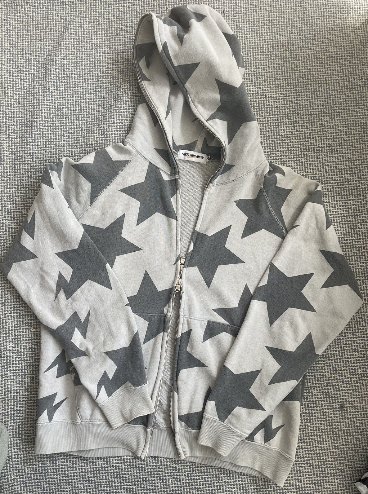 Bape Bapesta Star Full Zip Hoodie Grailed