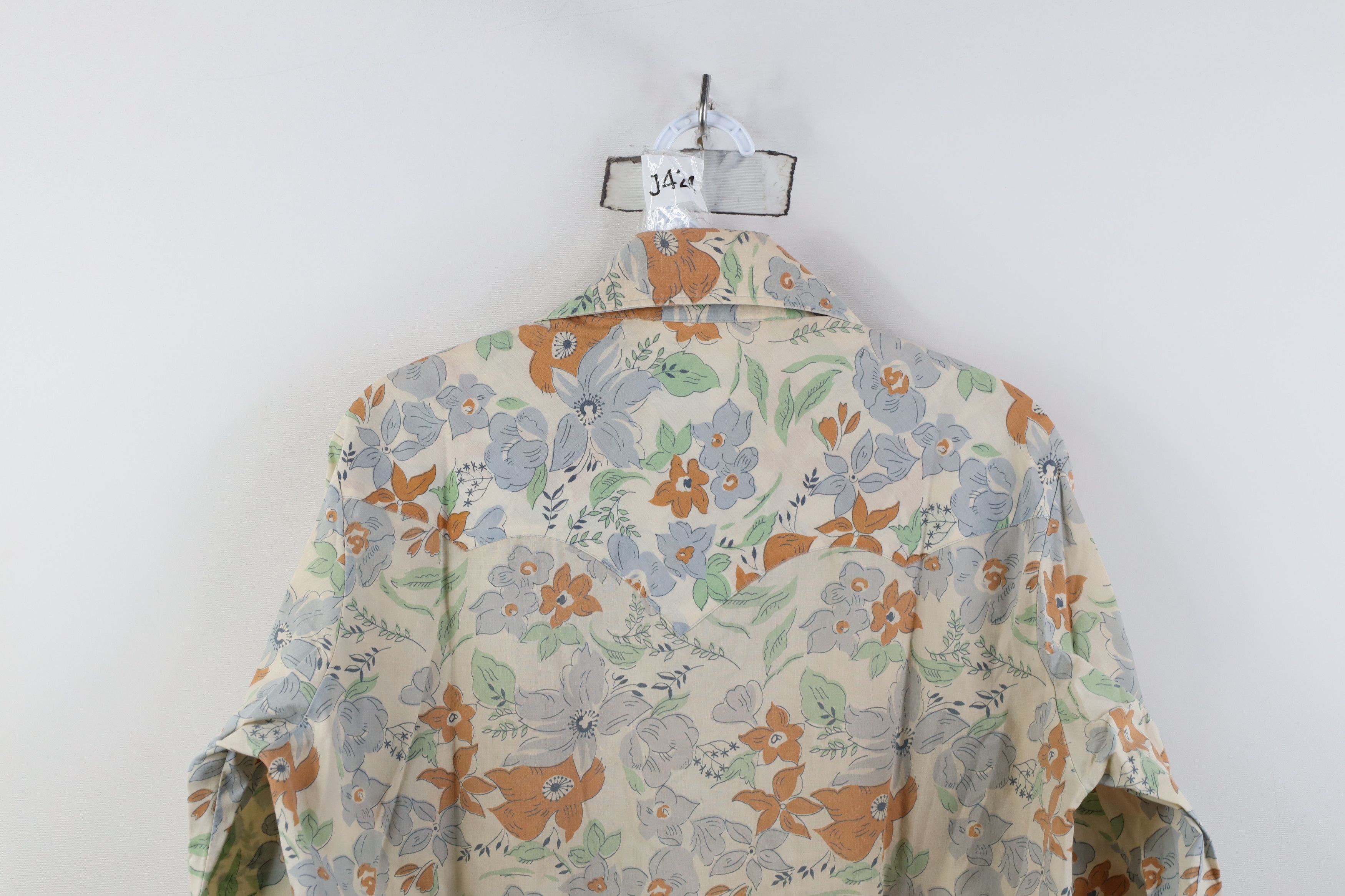 Vintage Vintage 60s 70s Streetwear Western Snap Button Shirt USA Size US M / EU 48-50 / 2 - 12 Thumbnail