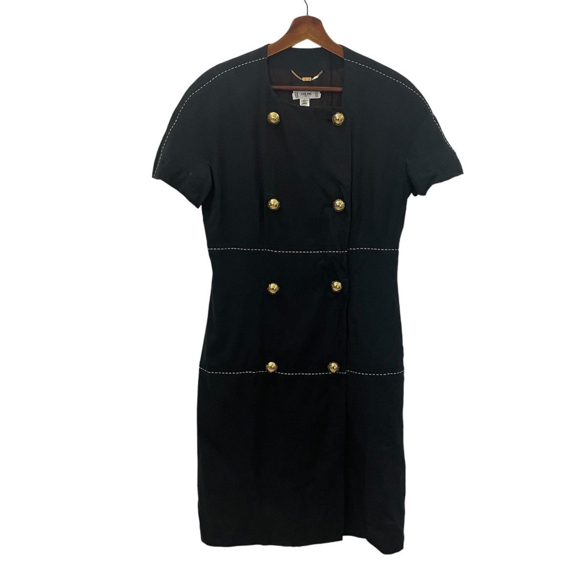 Celine Celine Paris Luxury Dress Size L / US 10 / IT 46 - 1 Thumbnail