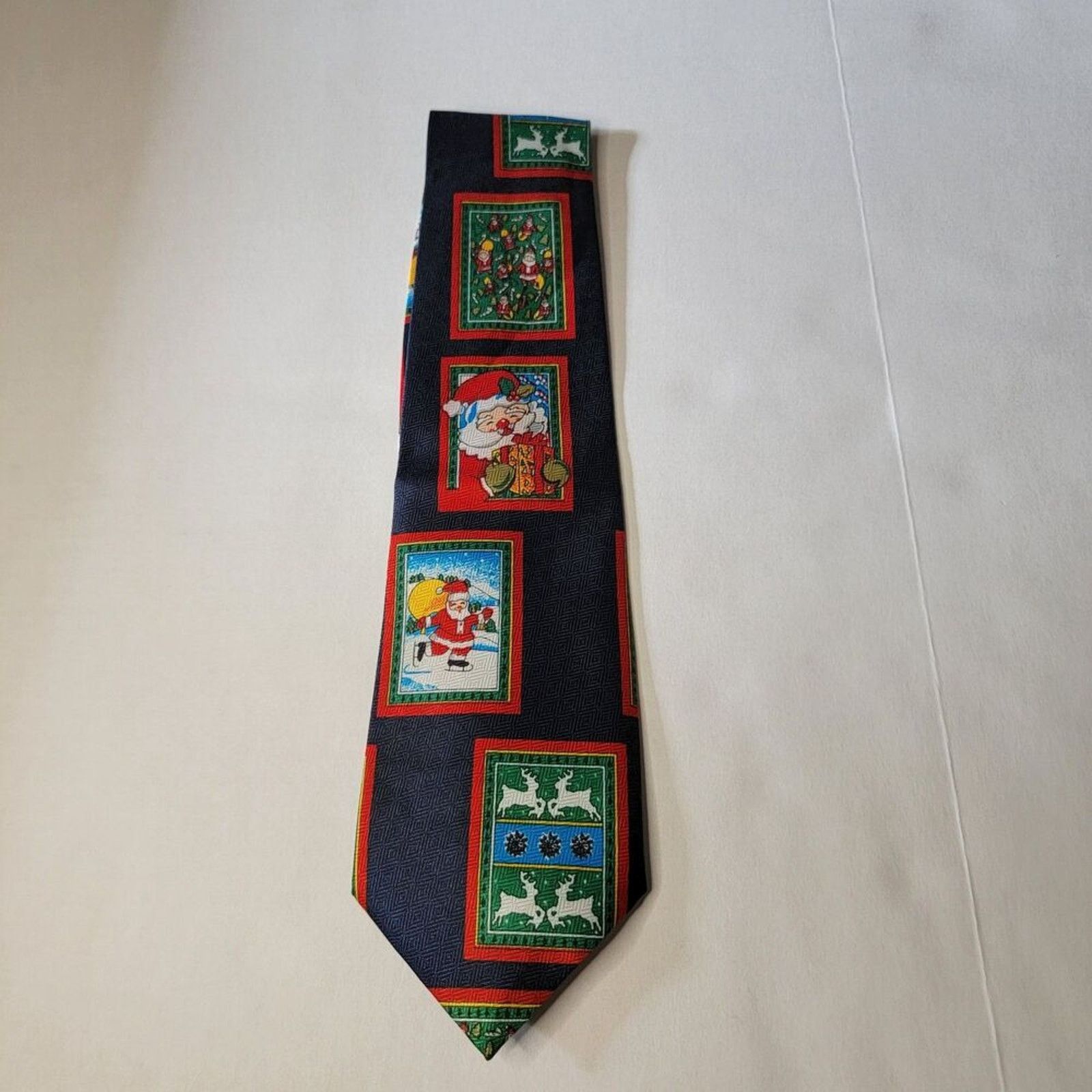 Other Dino Romaro Christmas Tie- Framed Xmas Pictures Size ONE SIZE - 2 Thumbnail