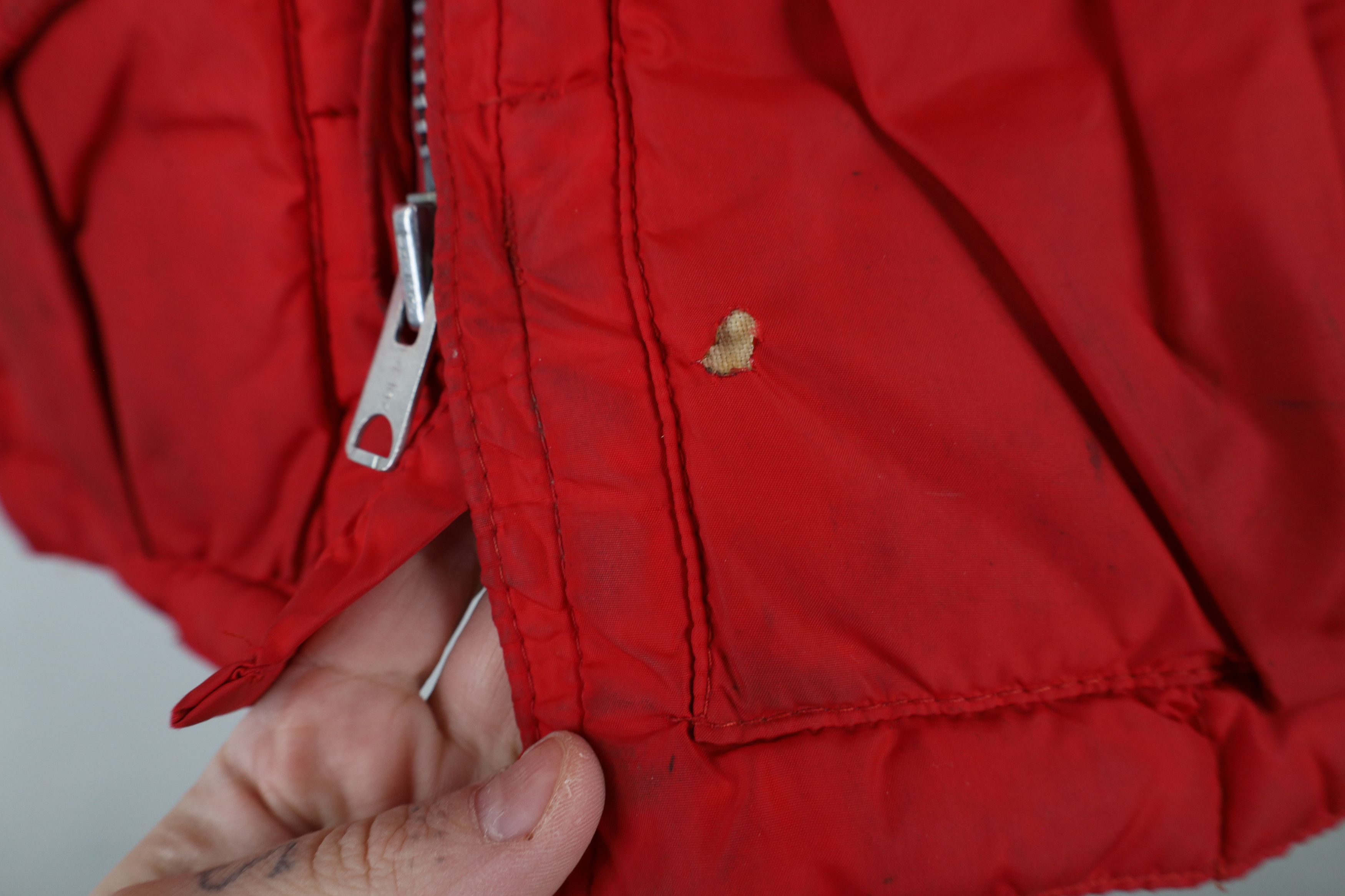 Vintage Vintage 70s Streetwear Duck Down Collared Puffer Jacket USA Size S / US 4 / IT 40 - 4 Thumbnail