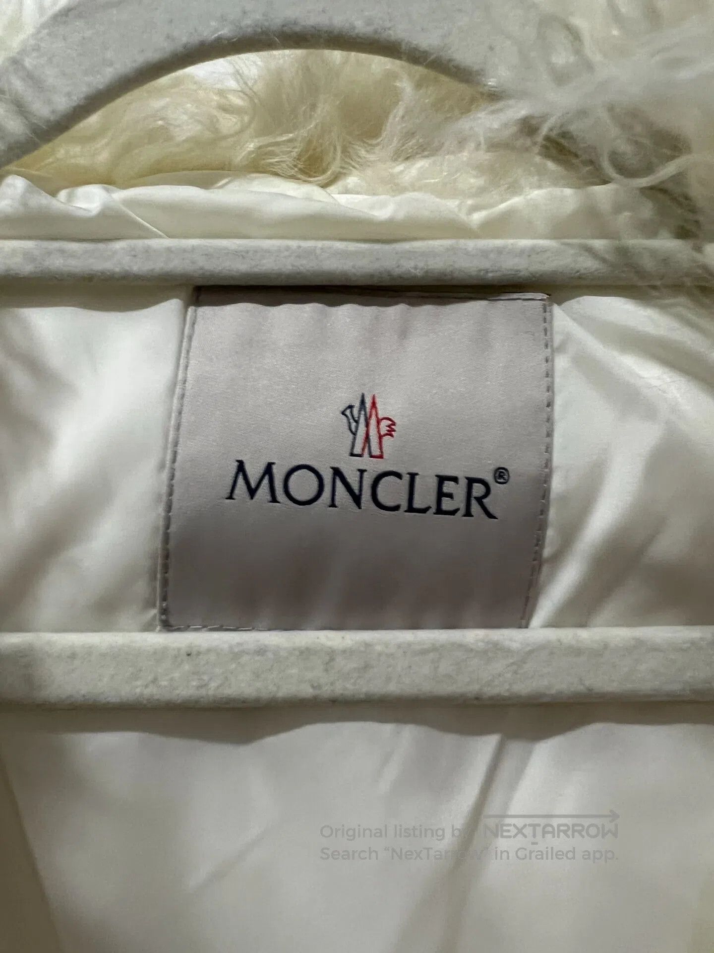 Moncler Moncler Annette lamb wool Long down jacket| Size S / US 4 / IT 40 - 8 Thumbnail