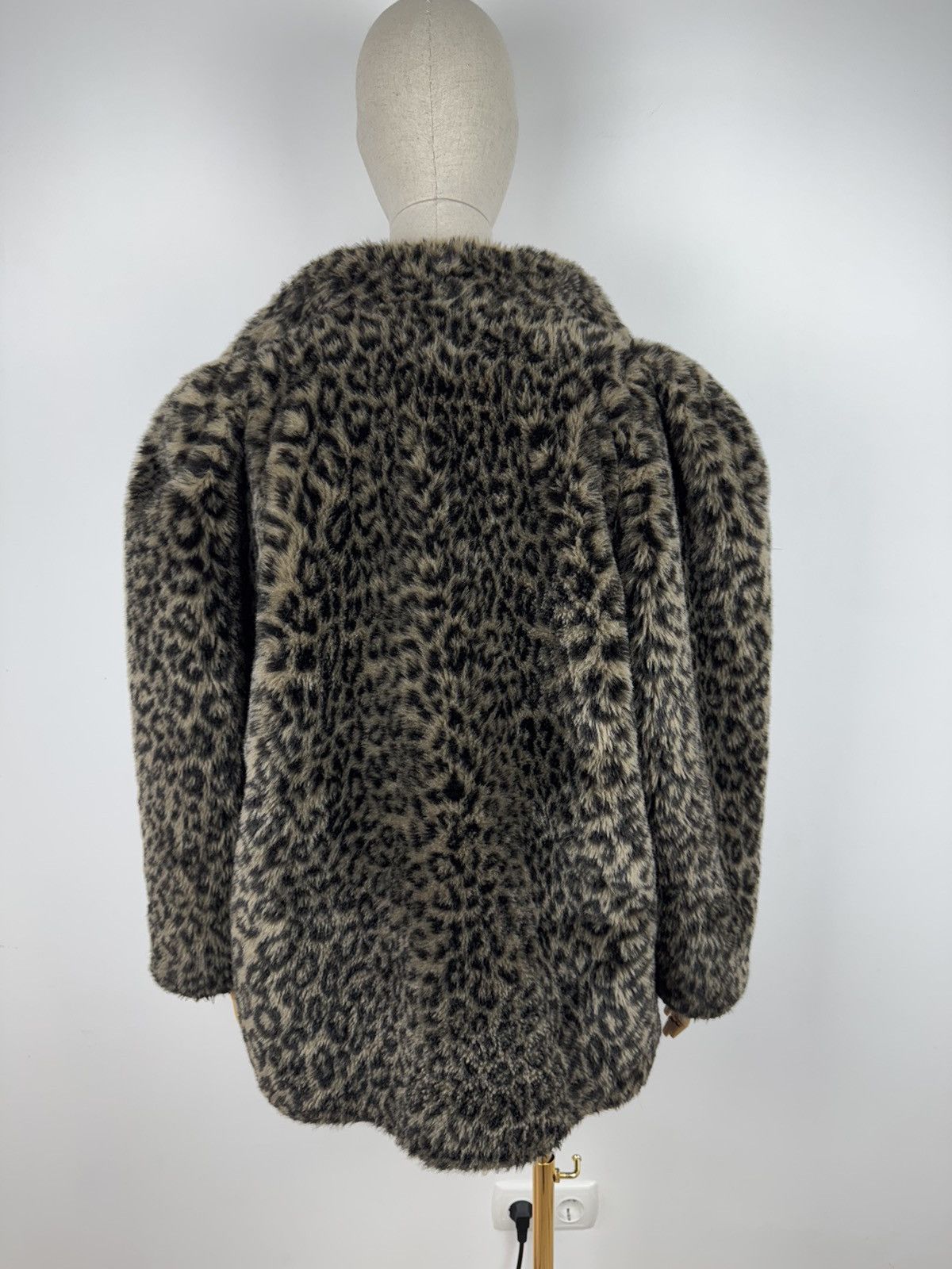 Japanese Brand × Vintage Vintage St Michael Faux Fur Leopard Coat size 14 EUR 42 Size L / US 10 / IT 46 - 6 Thumbnail