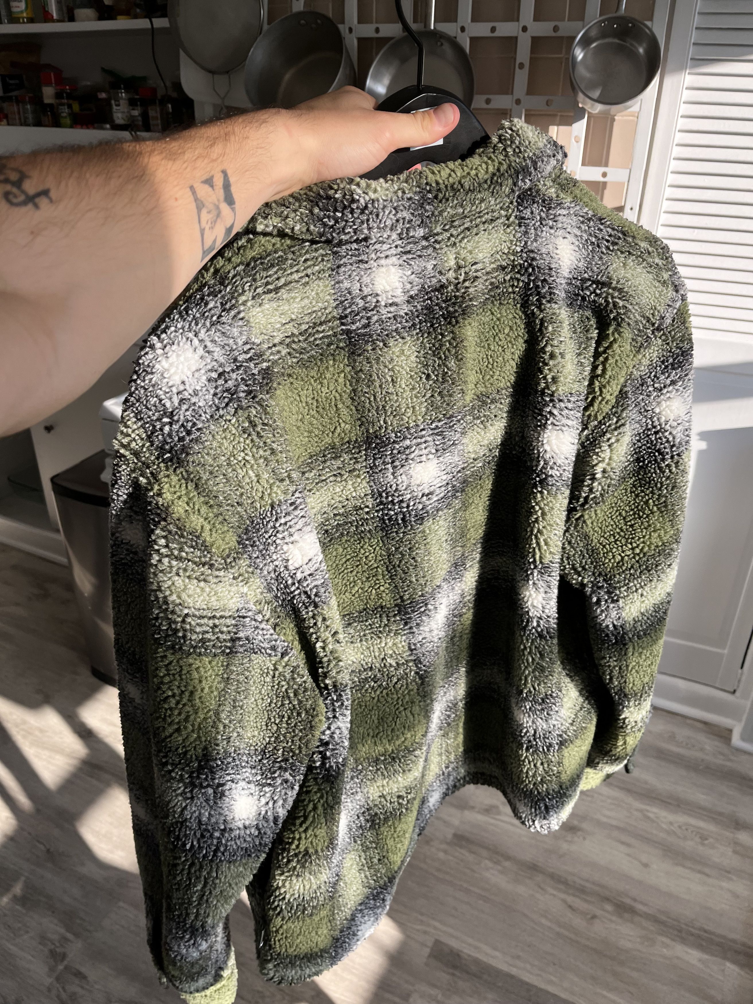 Stussy Stussy Fleece -- Green Plaid Size US M / EU 48-50 / 2 - 3 Thumbnail