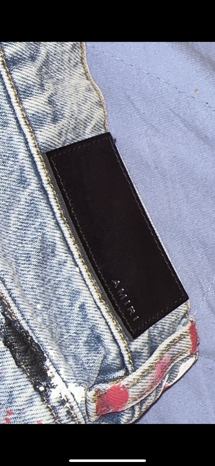Amiri Amiri Painted Jeans Size US 34 / EU 50 - 12 Thumbnail