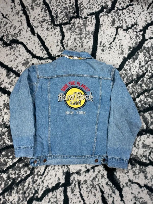 Hard Rock Cafe Vintage Hard Rock Cafe New York S 90s denim jacket Size US S / EU 44-46 / 1 - 2 Thumbnail