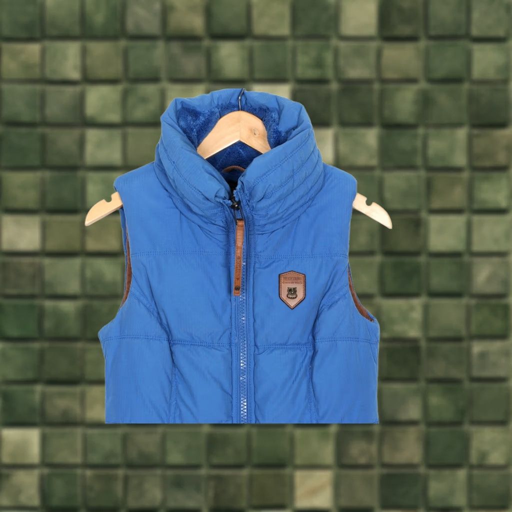 Vintage NAKETANO Vest Jacket Gilet Bodywarmer Padded High Neck Women Size S Size S / US 4 / IT 40 - 1 Thumbnail