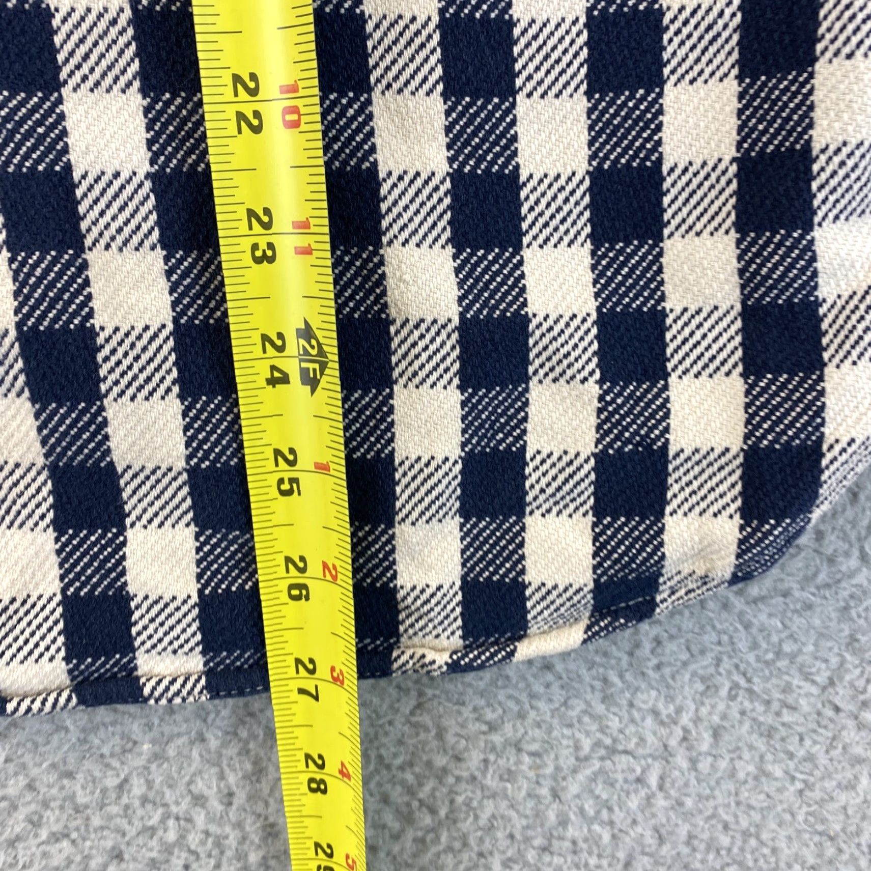 Gap VINTAGE Gap Mens Heavy Cotton Shirt M White Black Checked Long Sleeve Button-Up 90s Mens Size US M / EU 48-50 / 2 - 6 Thumbnail