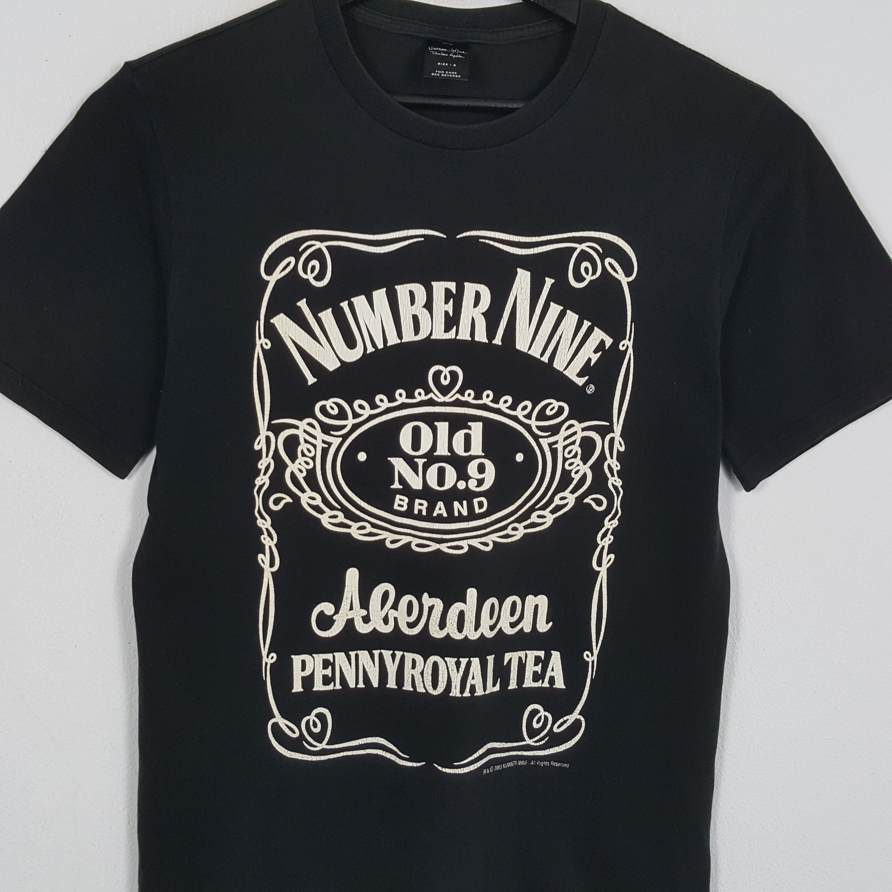 Number (N)ine NUMBER (N)INE Japanese Brand Designer Tshirt Size US S / EU 44-46 / 1 - 2 Thumbnail