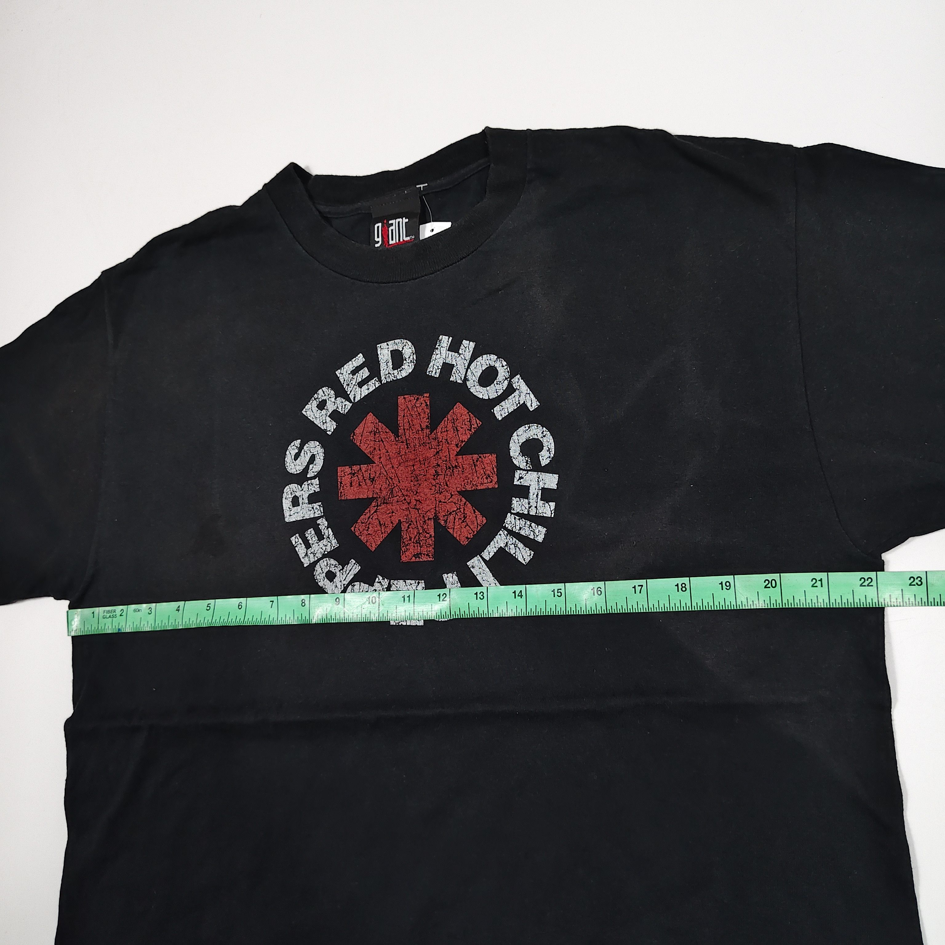Nirvana Vintage Red Hot Chili Peppers White "Asterisk" Logo #E Size US L / EU 52-54 / 3 - 8 Thumbnail