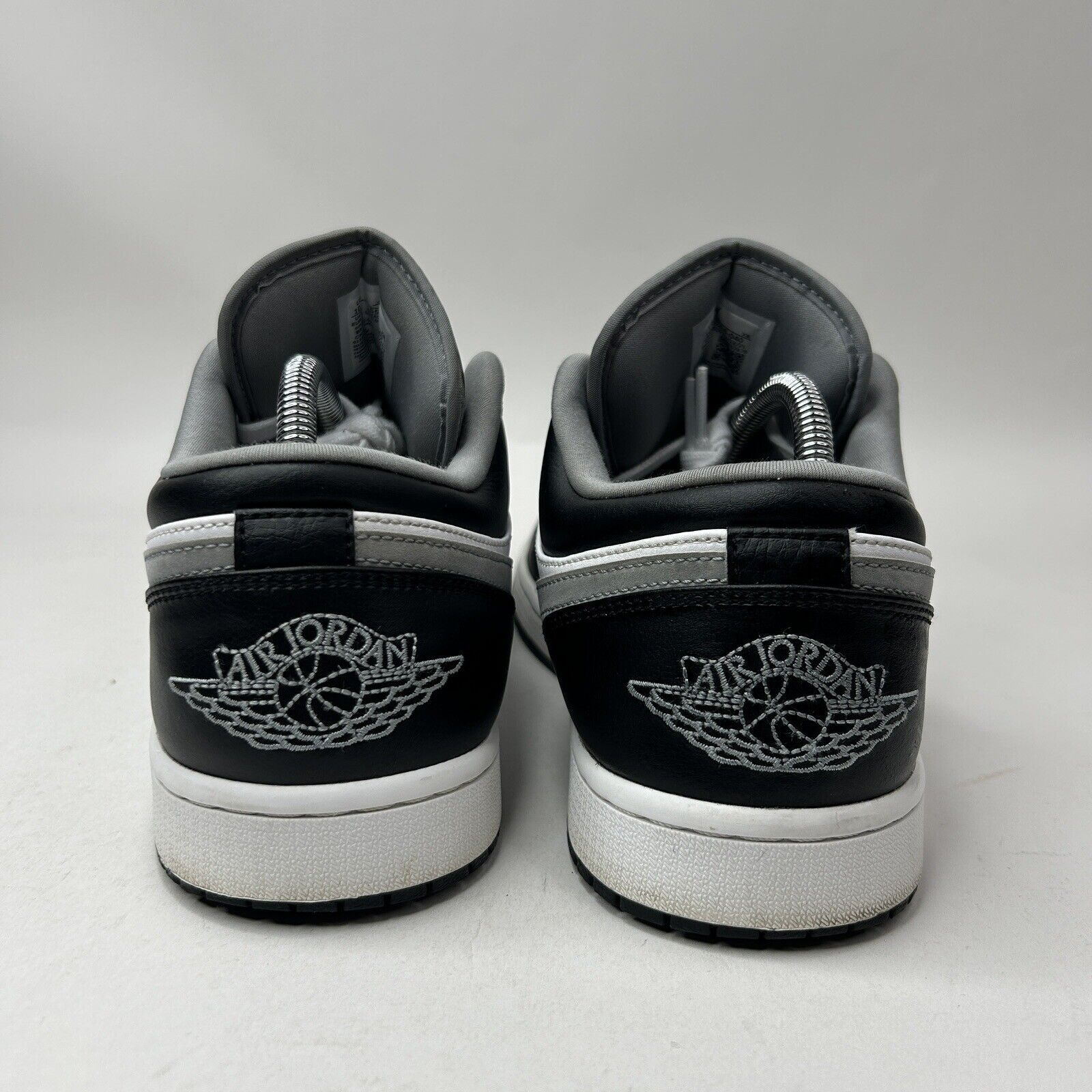 Nike Nike Air Jordan 1 Retro Low “White Black Medium Grey” 2023 Size US 10.5 / EU 43-44 - 4 Thumbnail