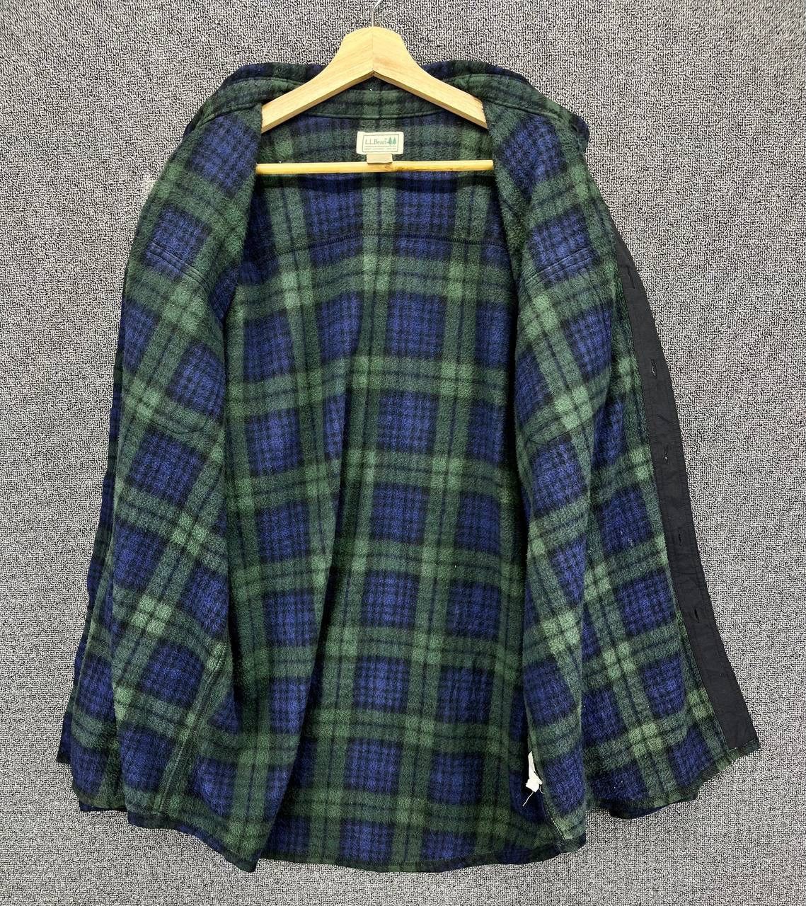 Flannel Vintage L.L. Bean Shadows Plaid Shirts Button Up Flannel Size US L / EU 52-54 / 3 - 5 Thumbnail