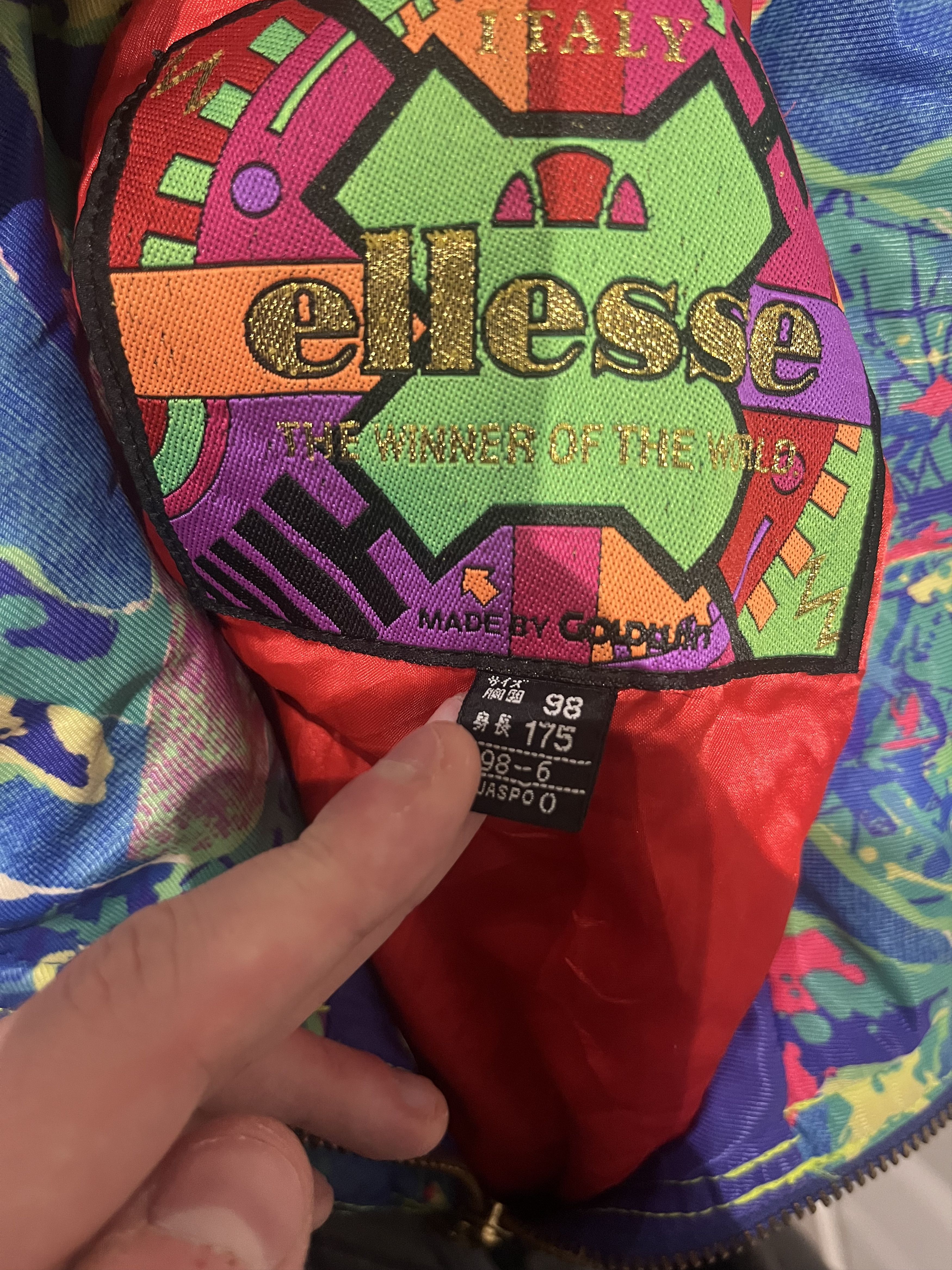 Ellesse × Goldwin Ellesse The Winner of the World jacket Size US M / EU 48-50 / 2 - 8 Thumbnail