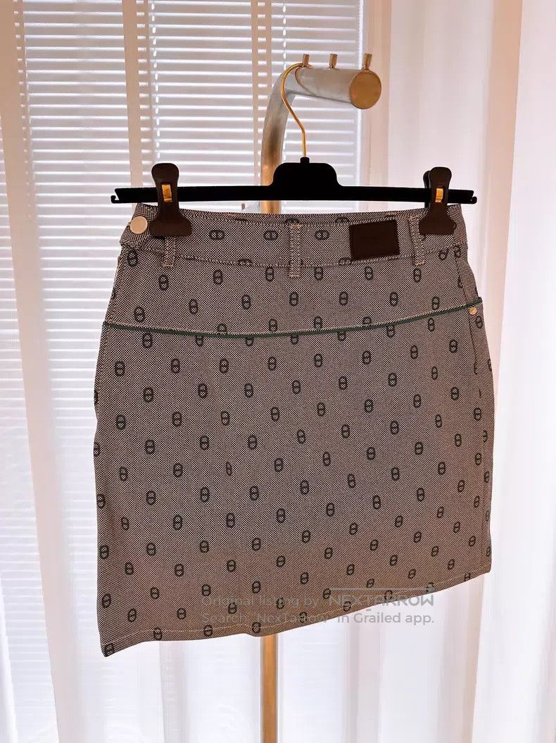 Hermes Hermes Pig Nose Button Denim Skirt Size 42" / US 20 - 3 Thumbnail