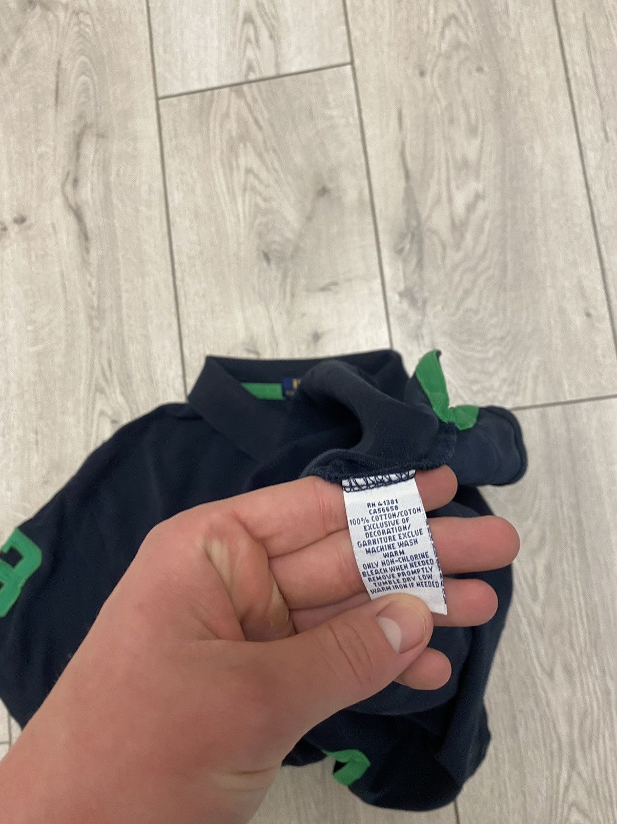Polo Ralph Lauren × Ralph Lauren × Vintage Vintage Polo Ralph Lauren Y2K big pony #3 polo rugby faded Size US L / EU 52-54 / 3 - 5 Thumbnail