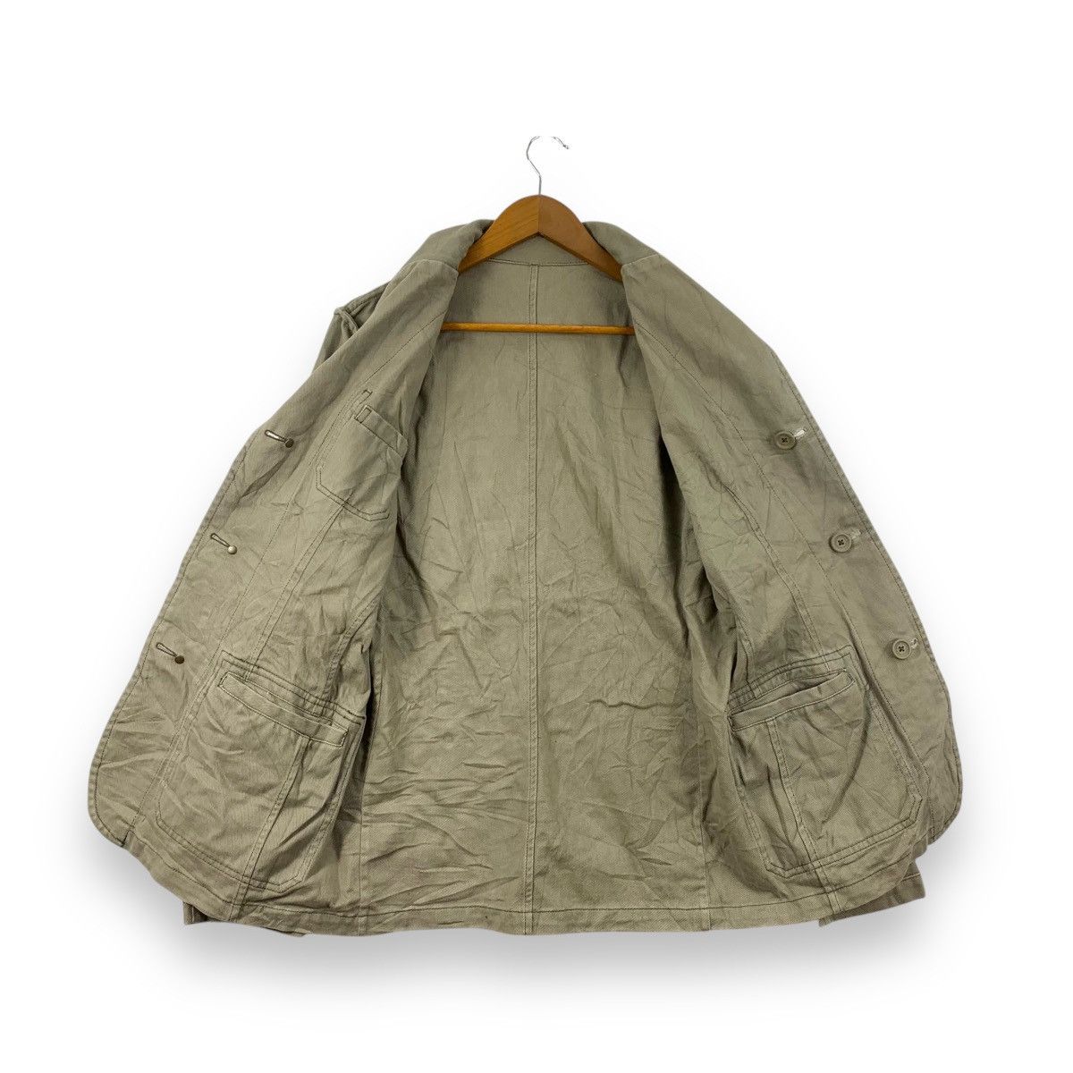Vintage Vintage SAMUEL & KEVIN Forest Patrol LOT-28 Khaki Jacket Size M / US 6-8 / IT 42-44 - 5 Thumbnail